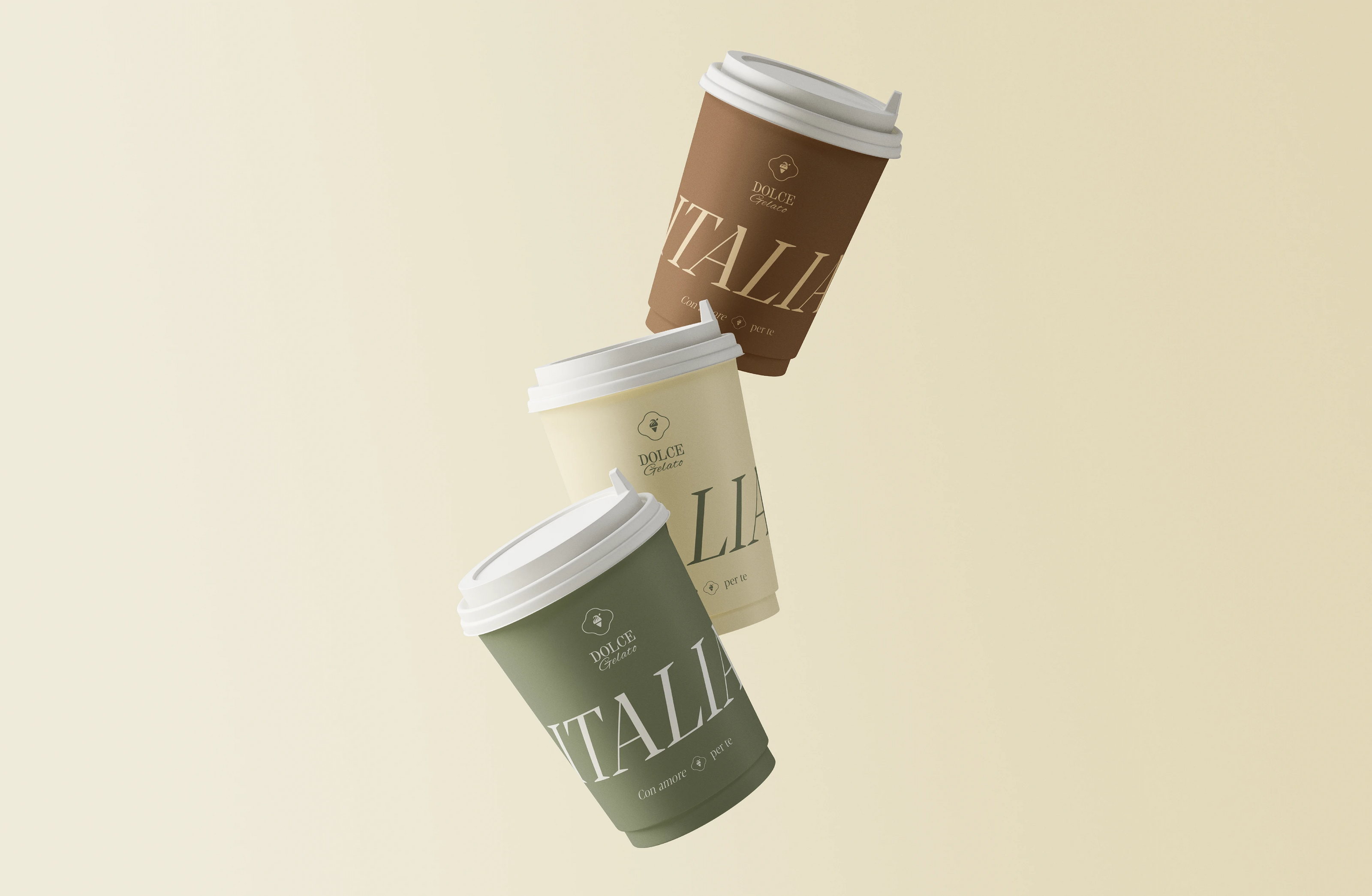 Джелатерея DOLCE GELATO — Изображение №7 — Брендинг на Dprofile