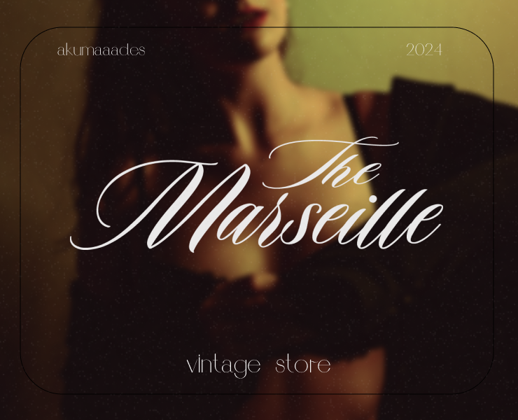 The Marseille | vintage store — Брендинг на Dprofile