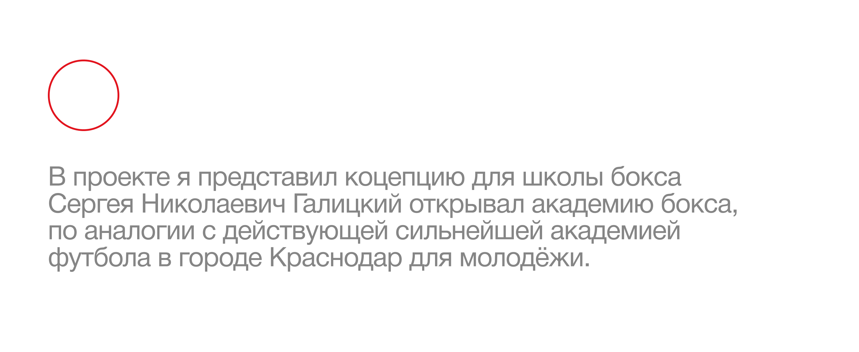 Академия Бокса Сергея Галицкого — Изображение №2 — Интерфейсы, Брендинг на Dprofile