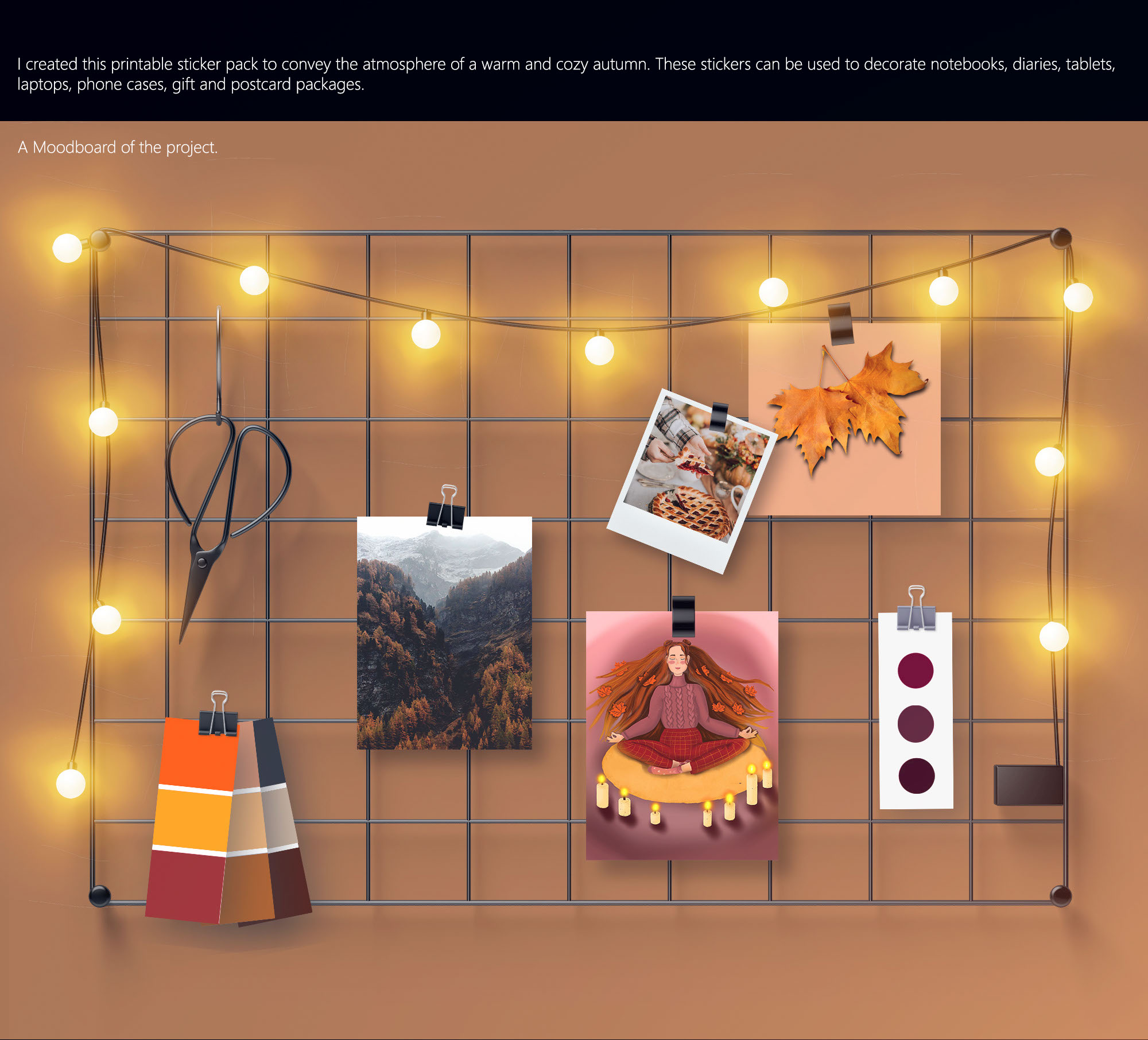 Осенний стикерпак — Изображение №2 — Иллюстрация на Dprofile