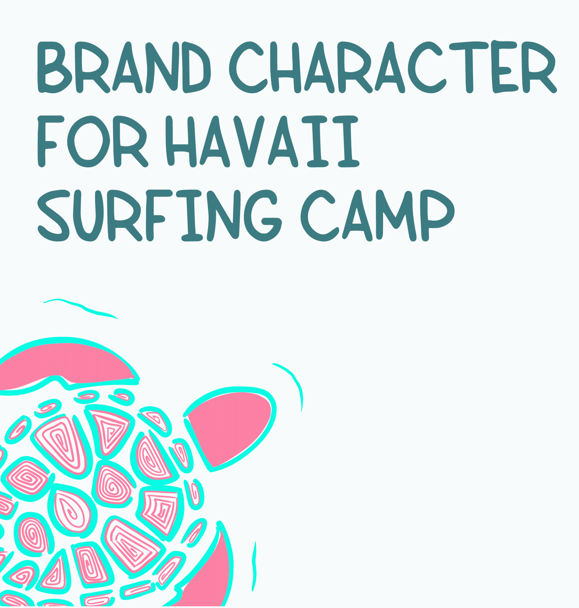 Бренд персонаж для серфинг лагеря — Изображение №1 — Брендинг, Иллюстрация на Dprofile