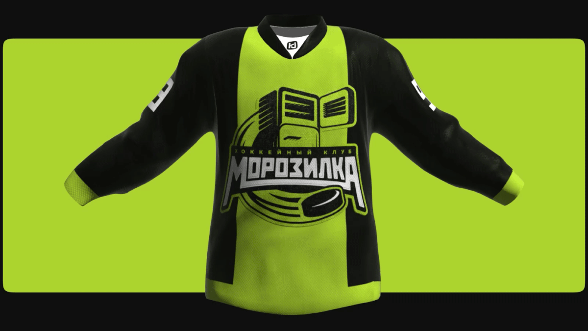 ХК МОРОЗИЛКА | Hockey Logo Morozilka — Изображение №5 — Брендинг на Dprofile