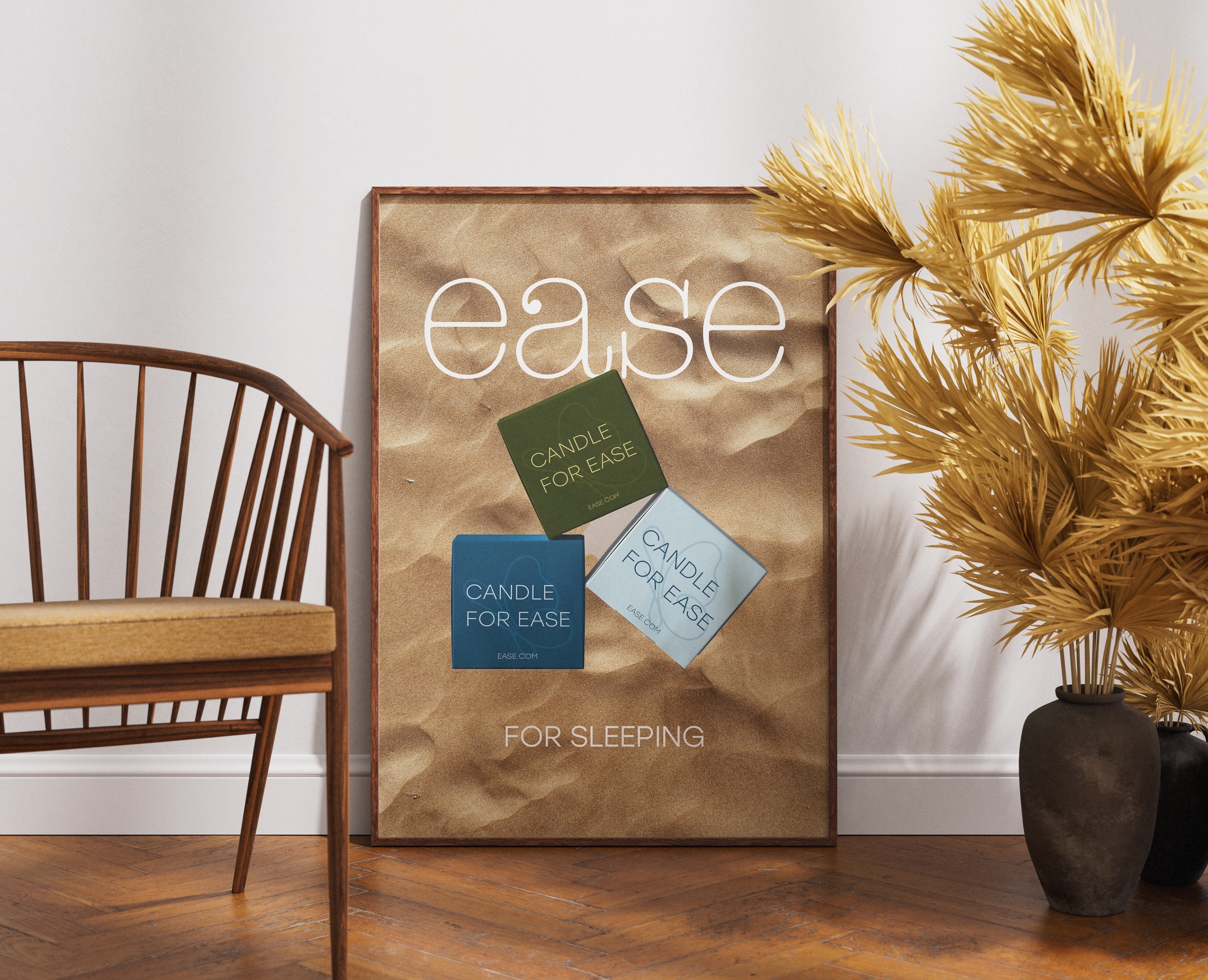 EASE — фирменный стиль для бренда аксессуаров для сна — Брендинг на Dprofile