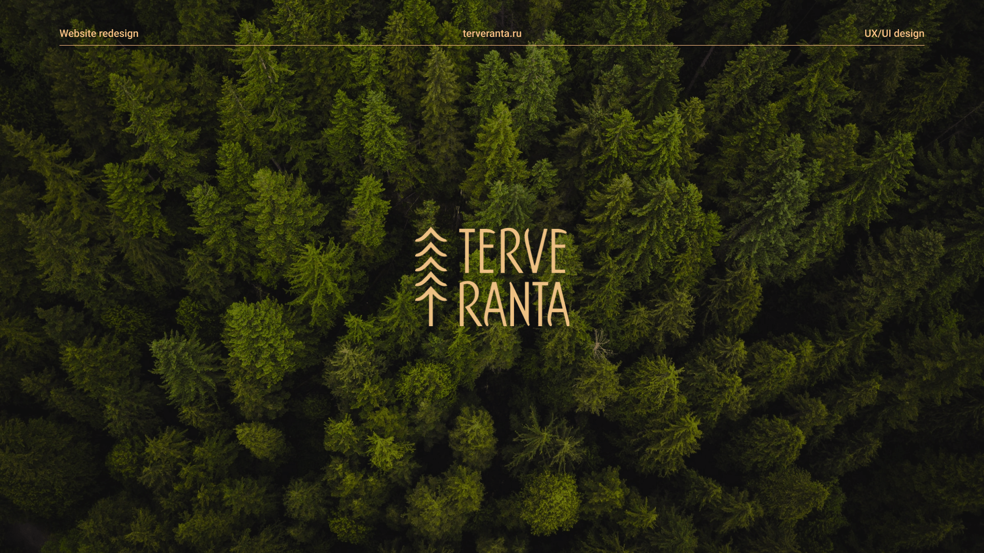 Terve Ranta hospitality tourism website redesign — Изображение №1 — Интерфейсы на Dprofile