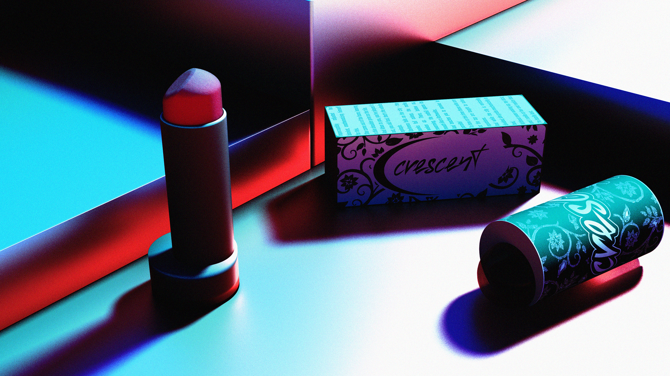 Cosmetic brand: Crescent — Изображение №21 — Брендинг, 3D на Dprofile