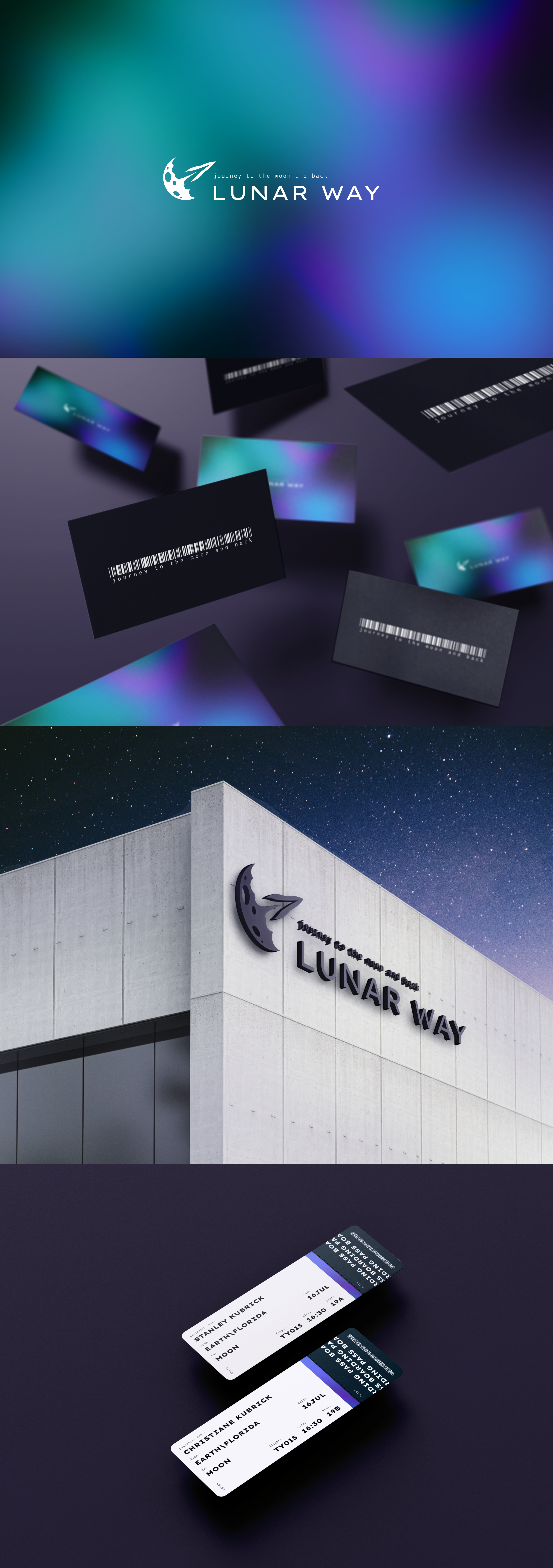 Lunar way (concept) — Изображение №1 — Интерфейсы, Брендинг на Dprofile