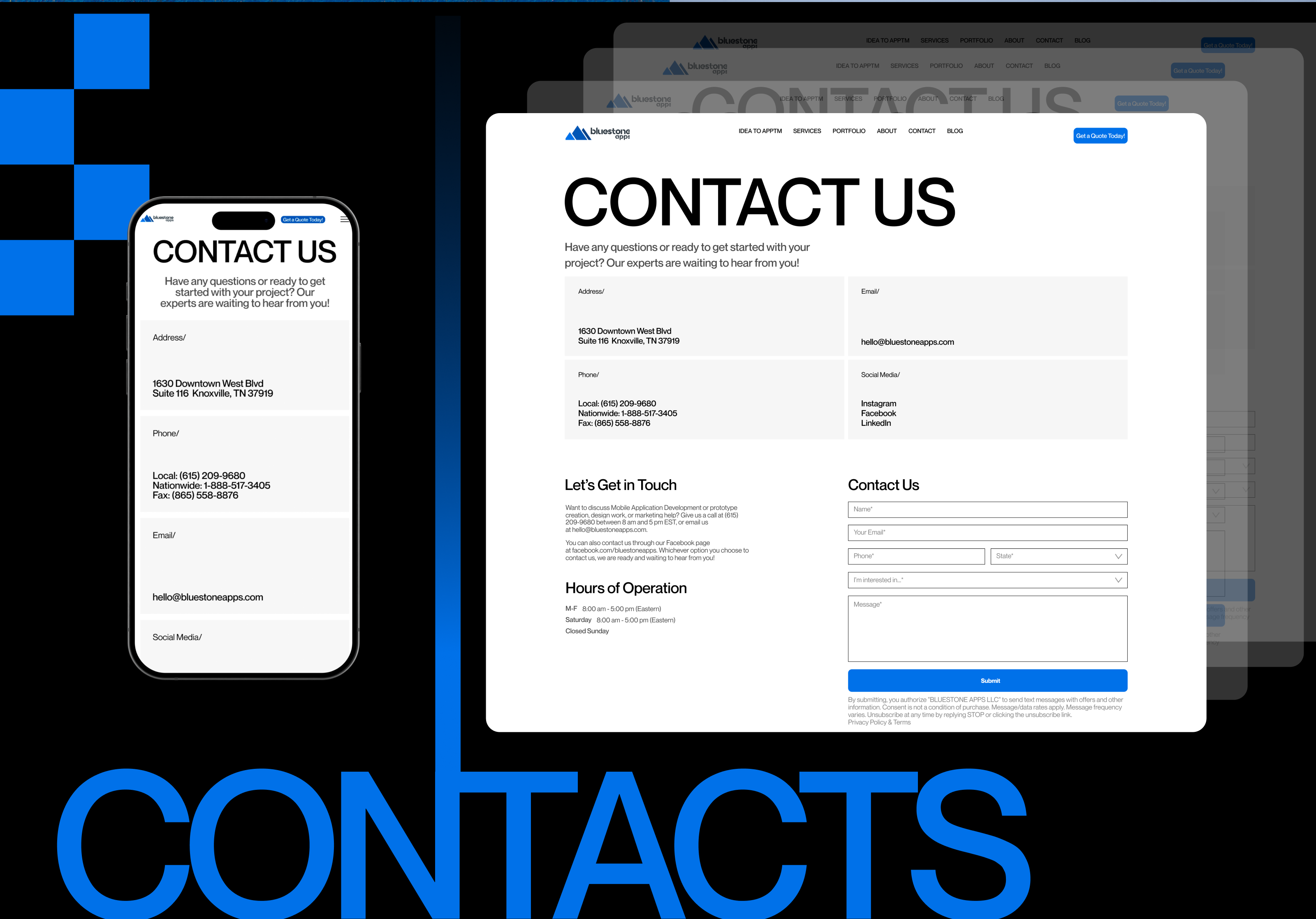 Bluestone Apps / Corporate website — Изображение №15 — Интерфейсы на Dprofile