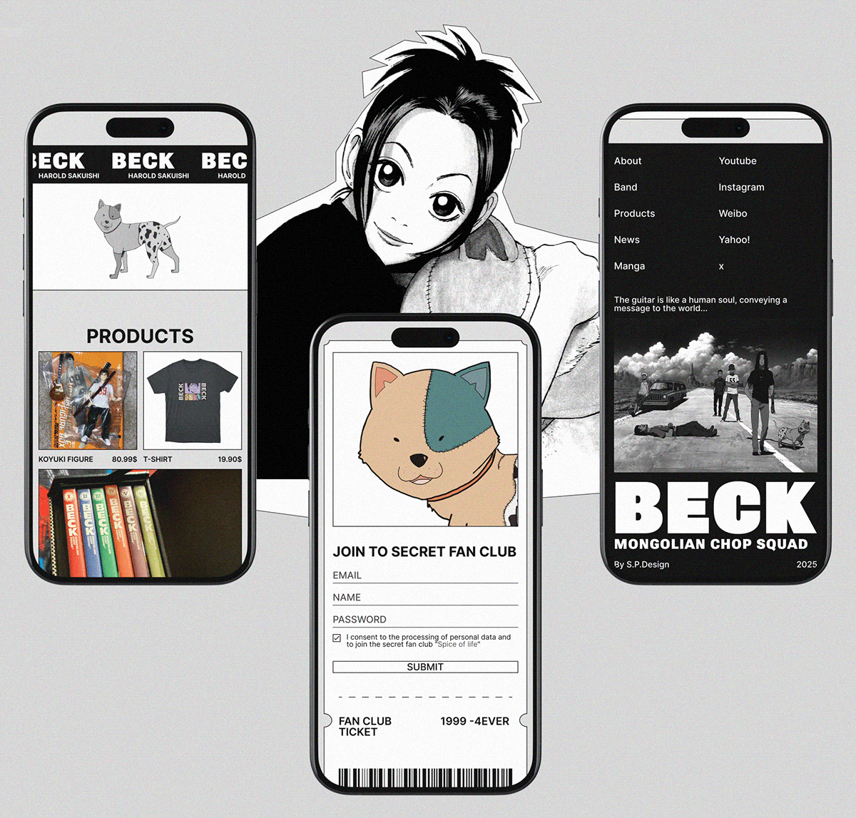 Beck Mongolian Chop Squad — Изображение №6 — Интерфейсы на Dprofile