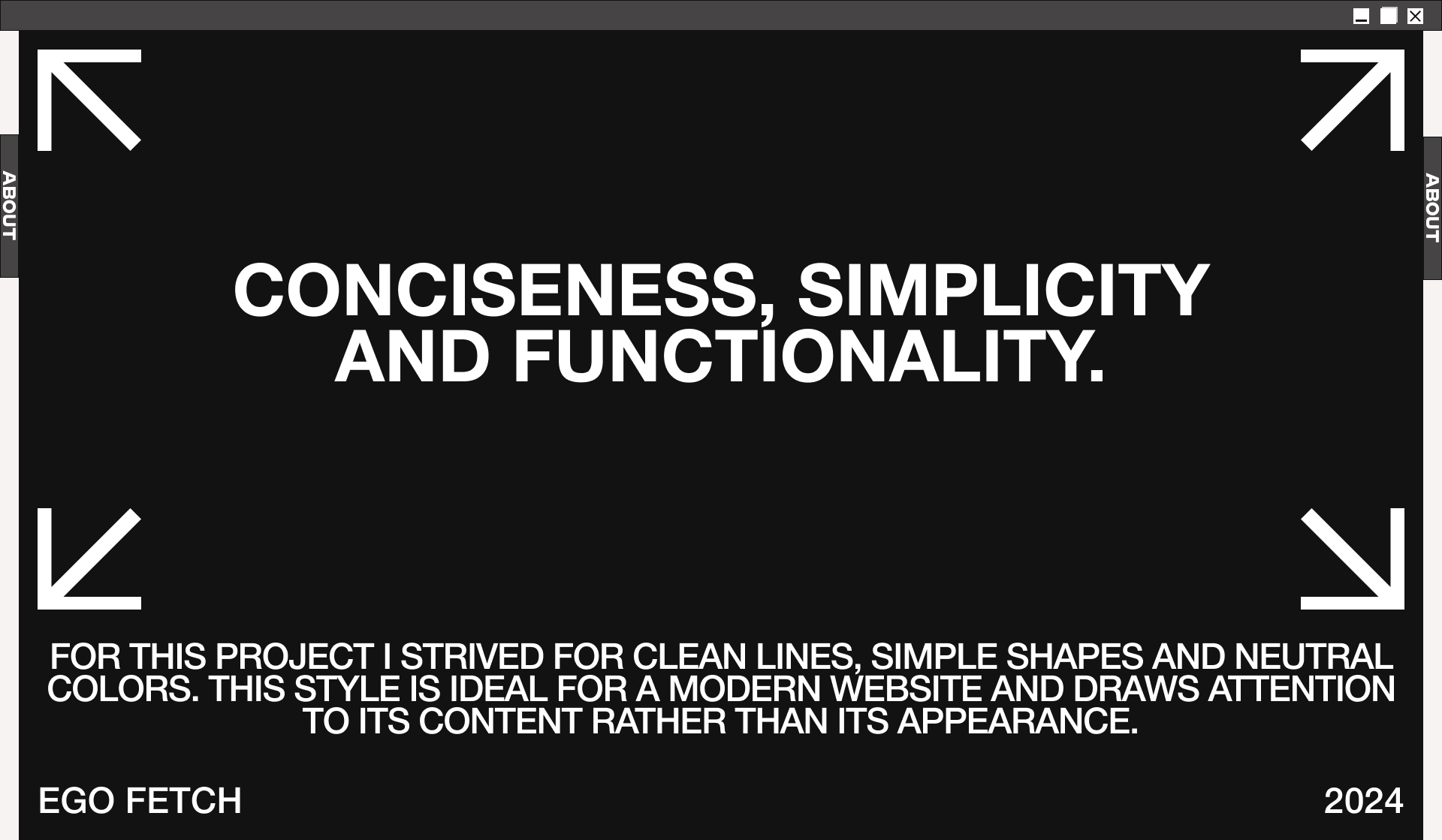 EGO FETCH — Изображение №2 — Интерфейсы на Dprofile