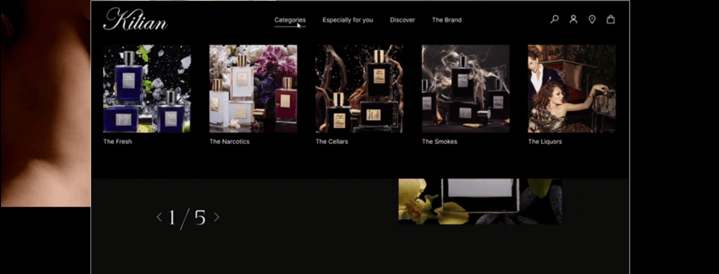 byKilian online store — Изображение №4 — Интерфейсы на Dprofile