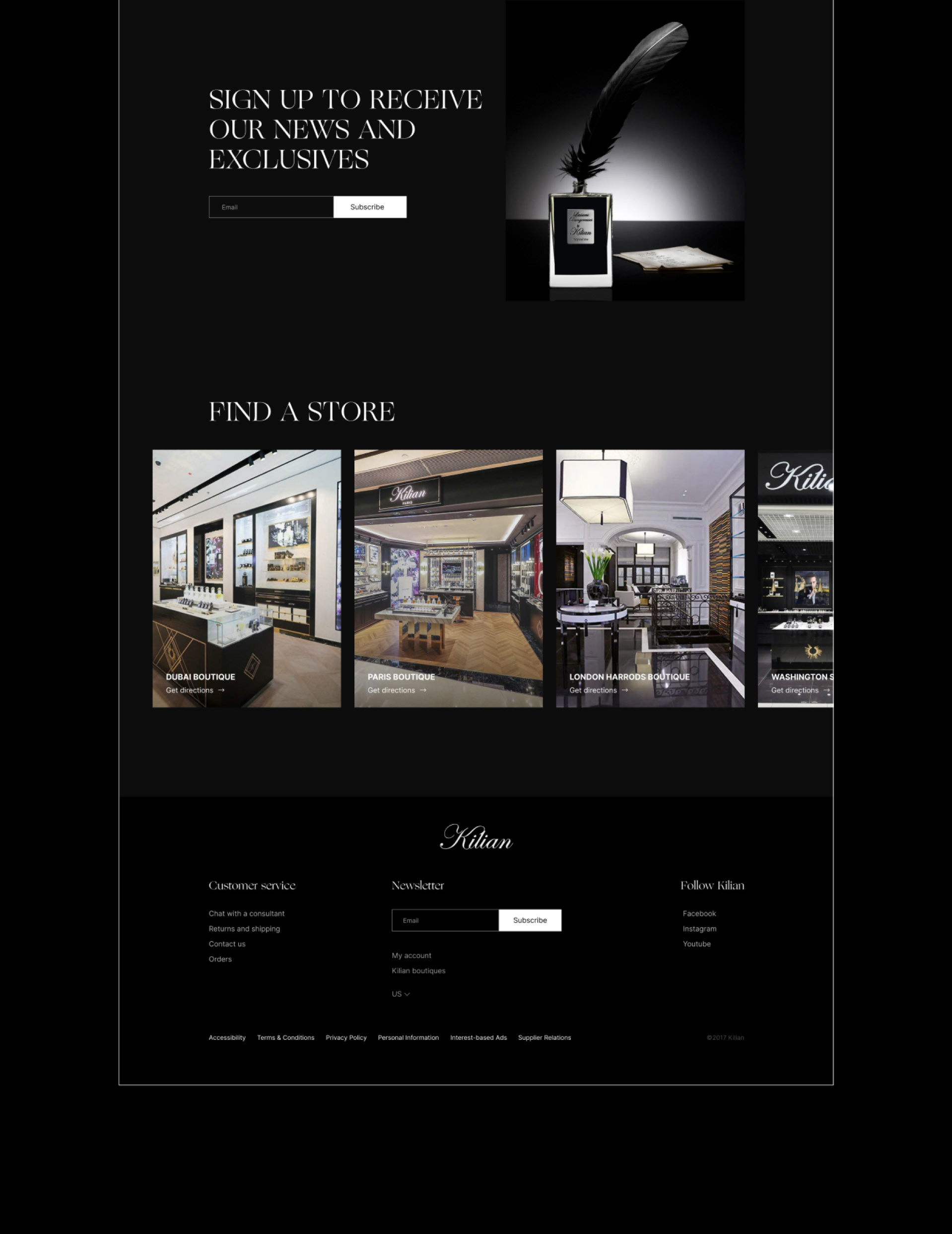 byKilian online store — Изображение №8 — Интерфейсы на Dprofile