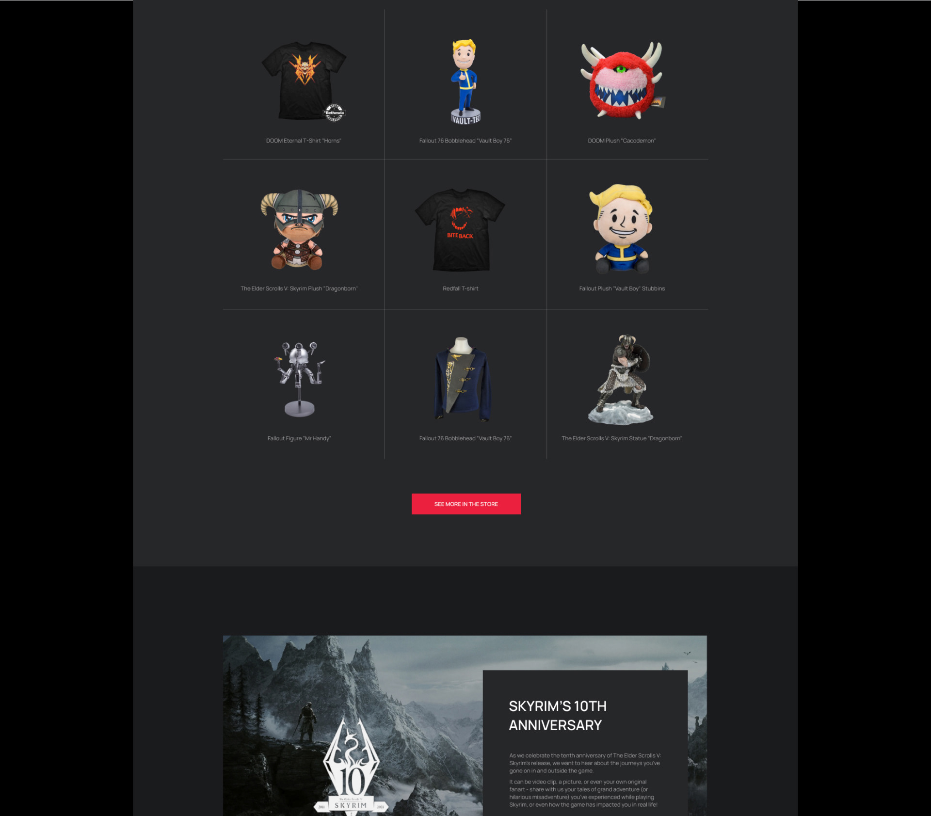 ZenimaxMedia Corporate Website — Изображение №6 — Интерфейсы на Dprofile