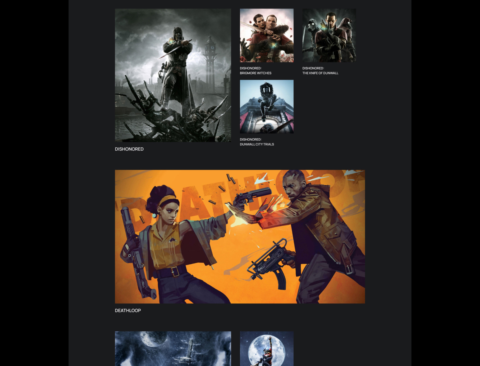 ZenimaxMedia Corporate Website — Изображение №11 — Интерфейсы на Dprofile