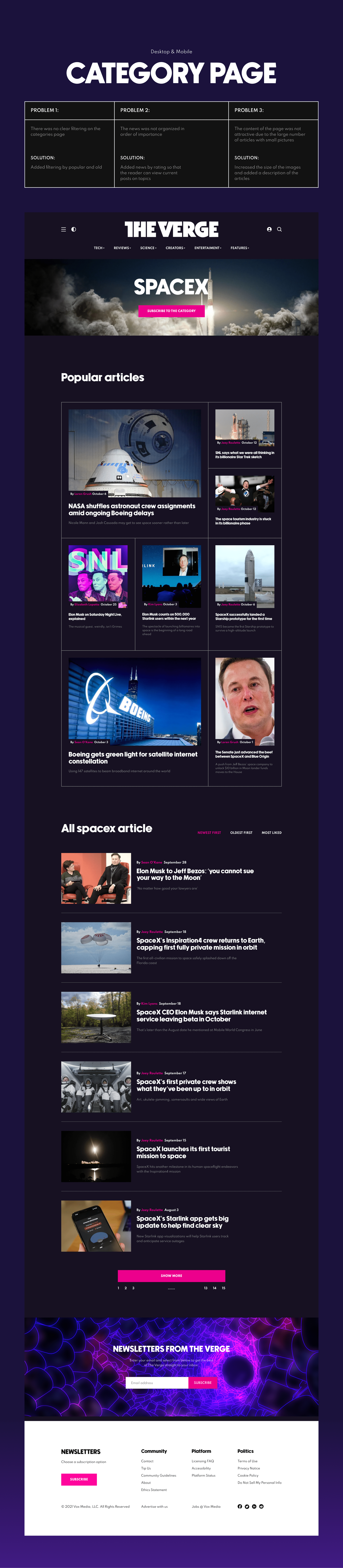 THE VERGE REDESIGN — Изображение №6 — Интерфейсы на Dprofile