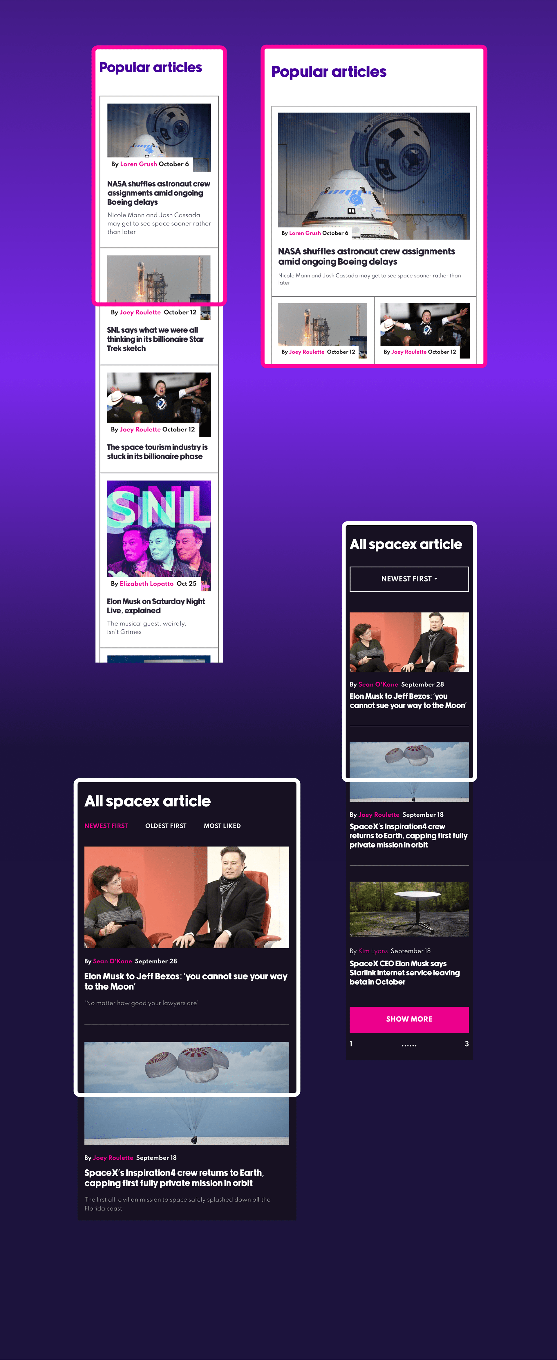 THE VERGE REDESIGN — Изображение №7 — Интерфейсы на Dprofile
