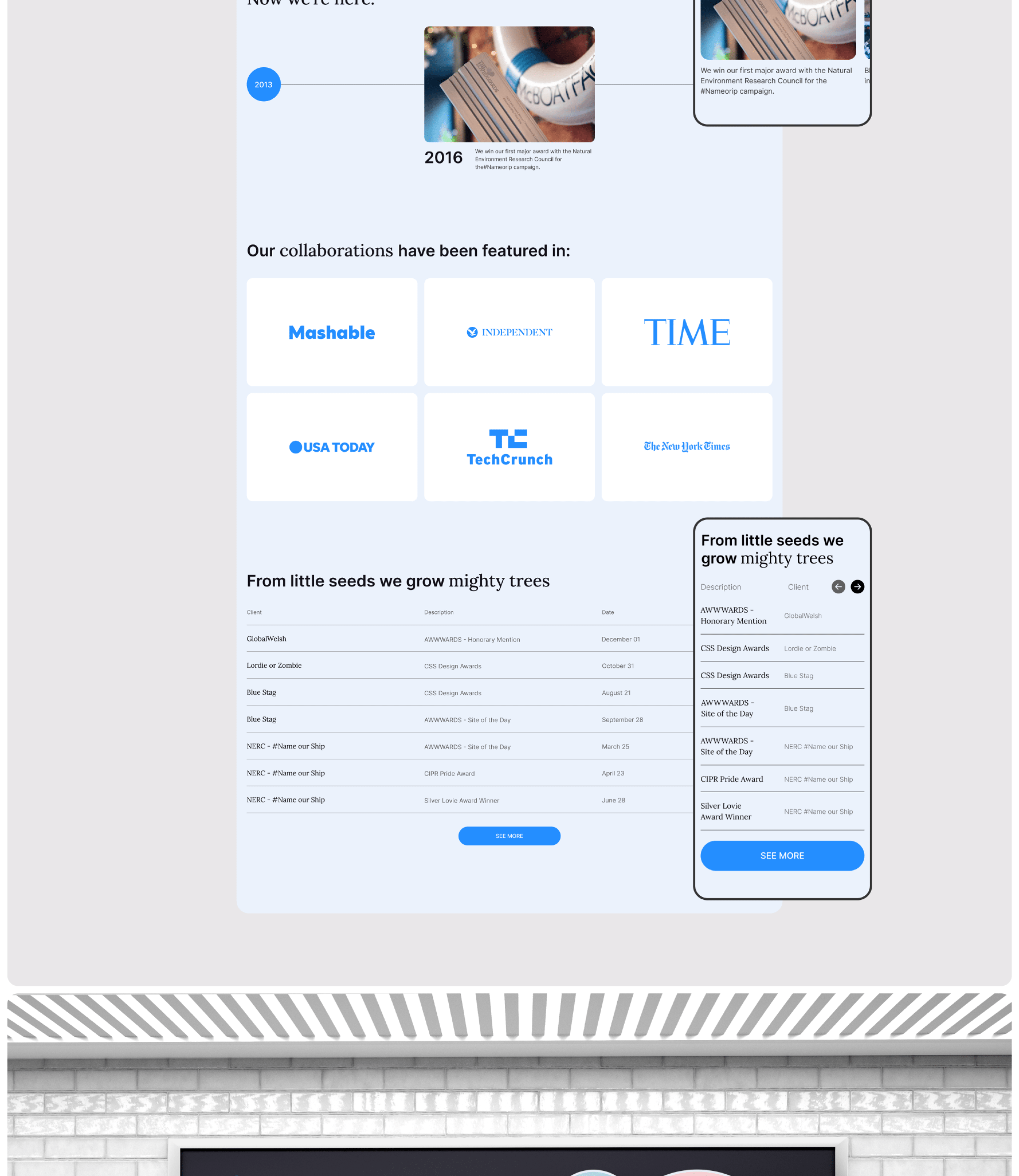 BLUESTAG - studio identity & website. Redesign concept — Изображение №16 — Брендинг, Интерфейсы на Dprofile