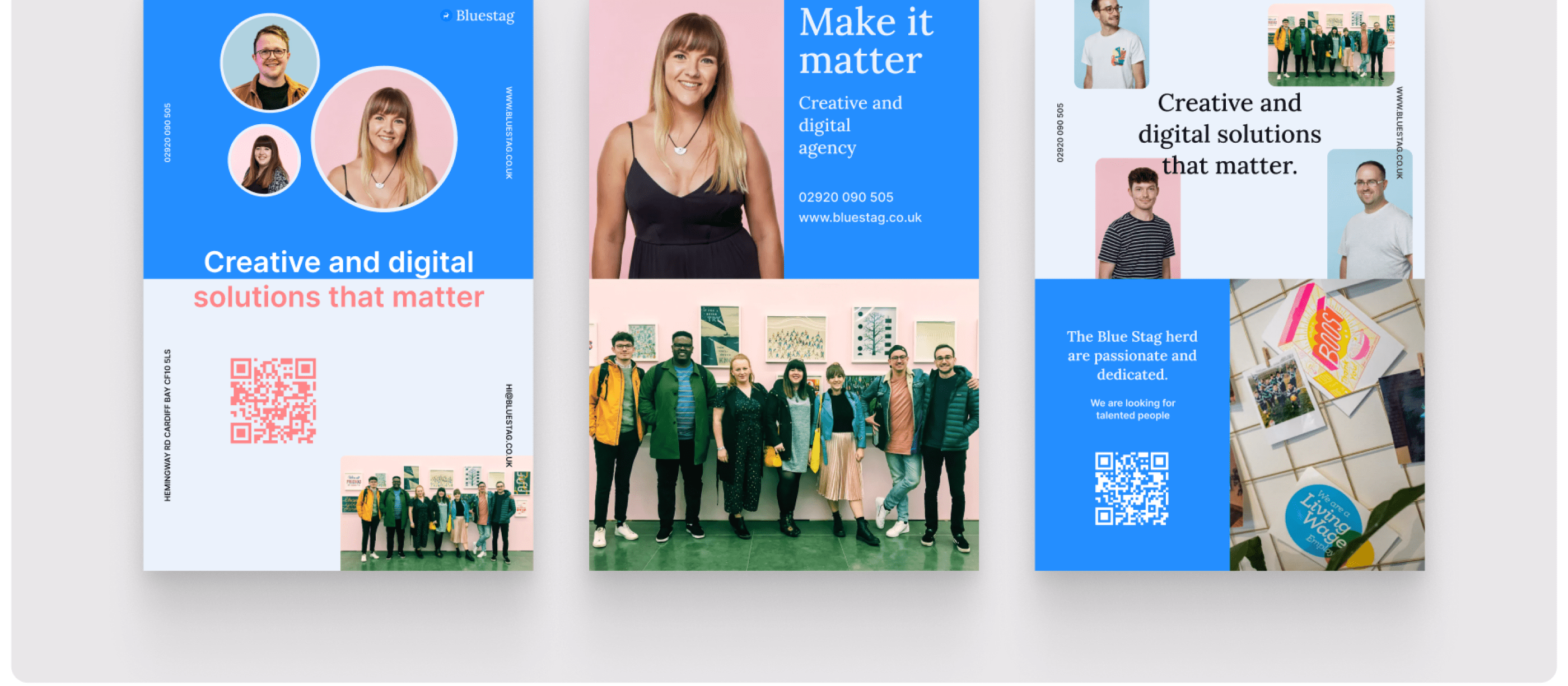 BLUESTAG - studio identity & website. Redesign concept — Изображение №11 — Брендинг, Интерфейсы на Dprofile