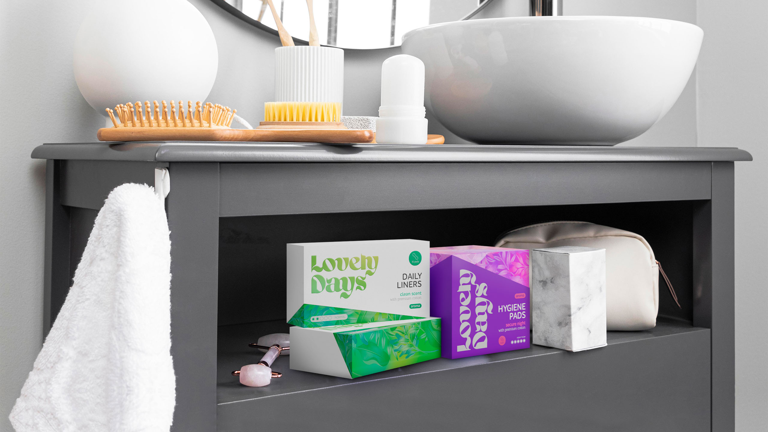 «Lovely Days» Hygienic Pads | Packaging Design — Изображение №2 — Брендинг на Dprofile