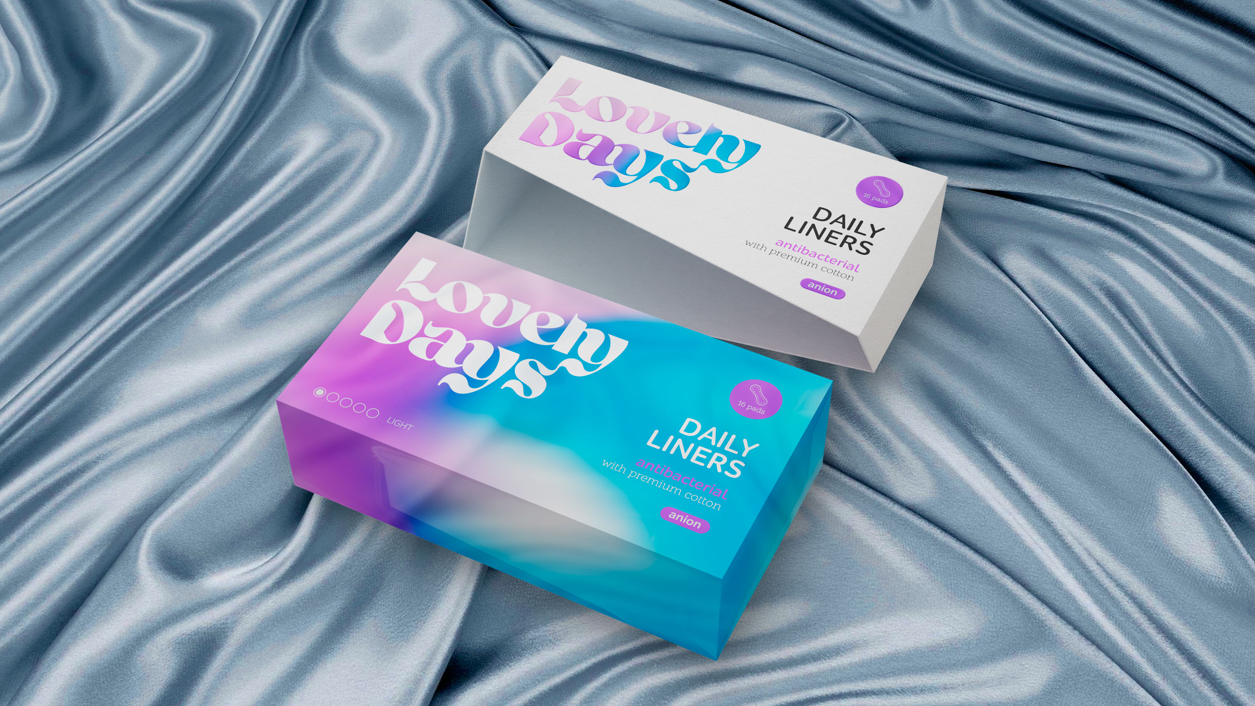 «Lovely Days» Hygienic Pads | Packaging Design — Изображение №8 — Брендинг на Dprofile