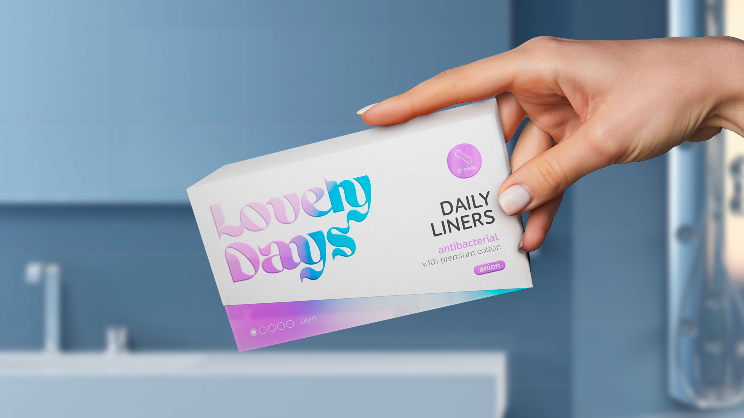 «Lovely Days» Hygienic Pads | Packaging Design — Изображение №6 — Брендинг на Dprofile