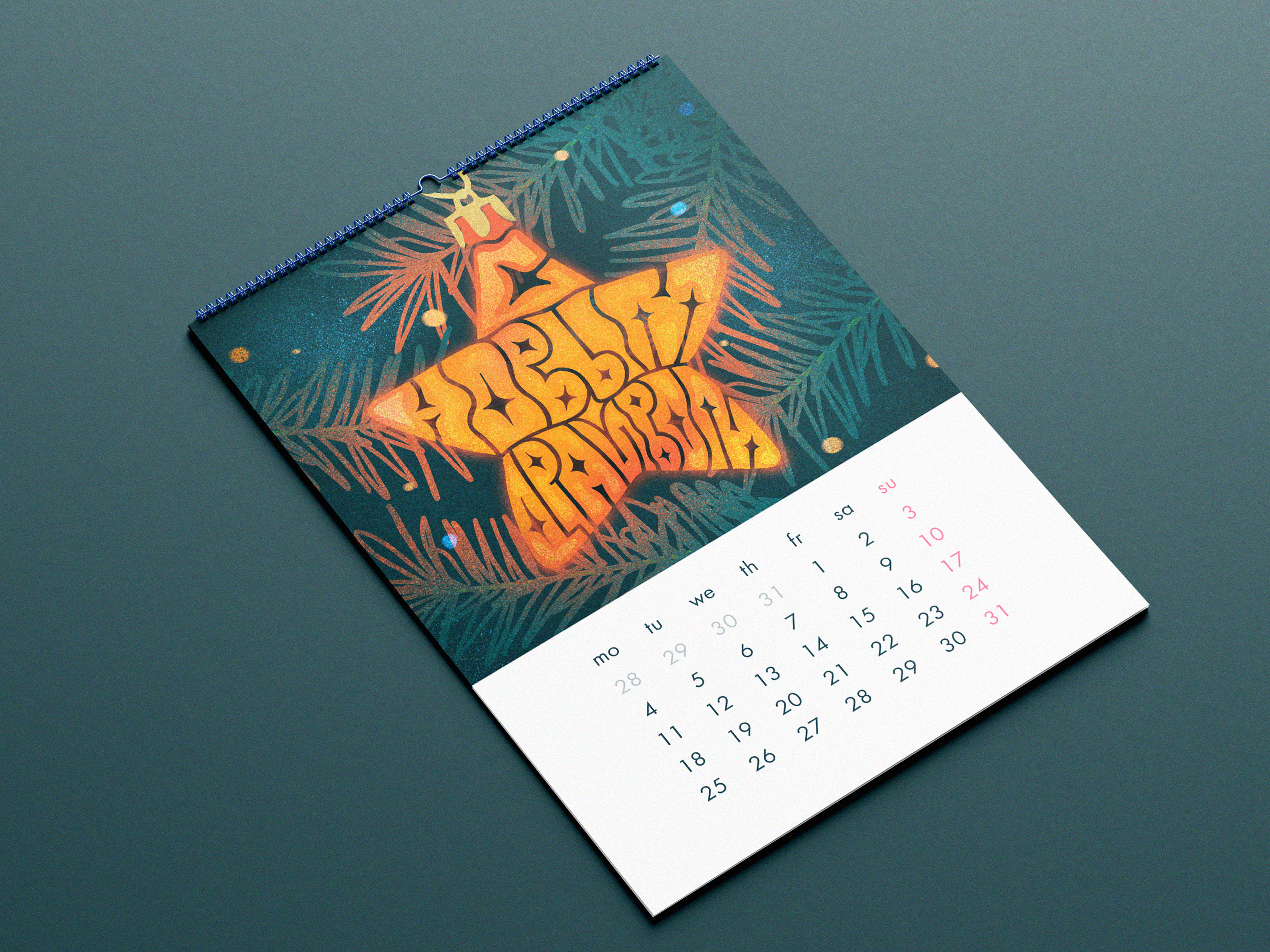 Новогодние открытки: авторский леттеринг — Изображение №14 — Иллюстрация, Графика на Dprofile