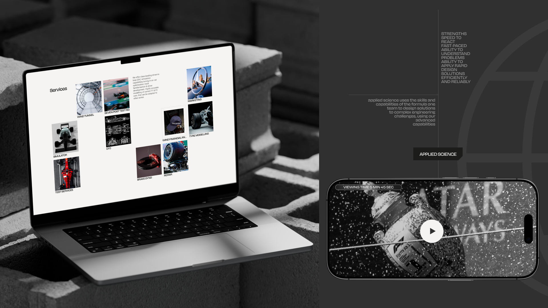 Merсedes AMG Petronas Formula one Time — Изображение №11 — Интерфейсы на Dprofile