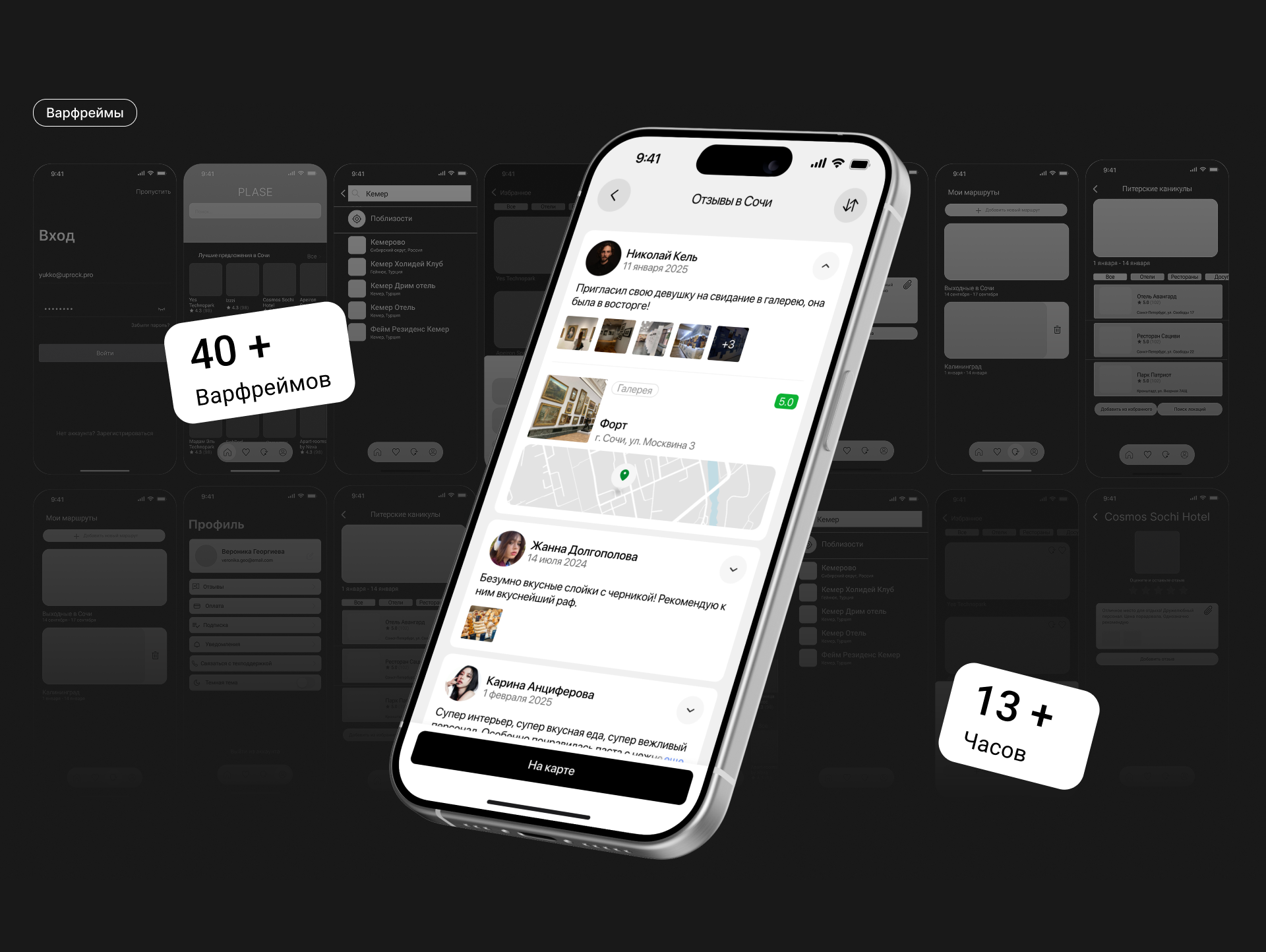 PLACE | Mobile App — Изображение №5 — Интерфейсы на Dprofile