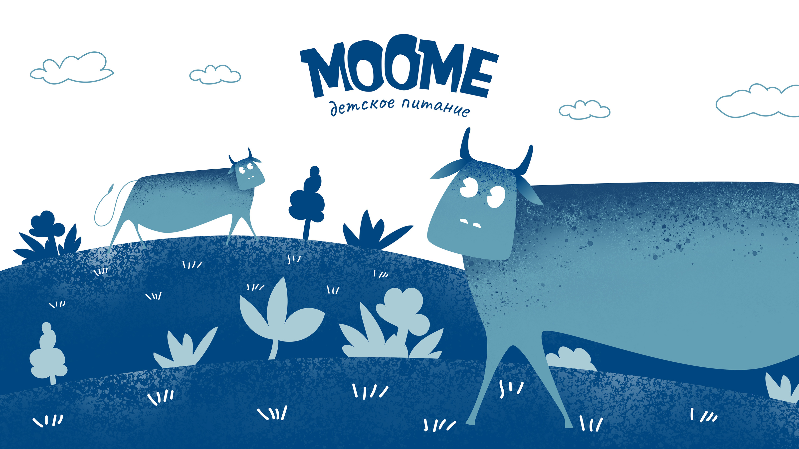 Moome | бренд детского питания — Изображение №1 — Брендинг, Иллюстрация на Dprofile