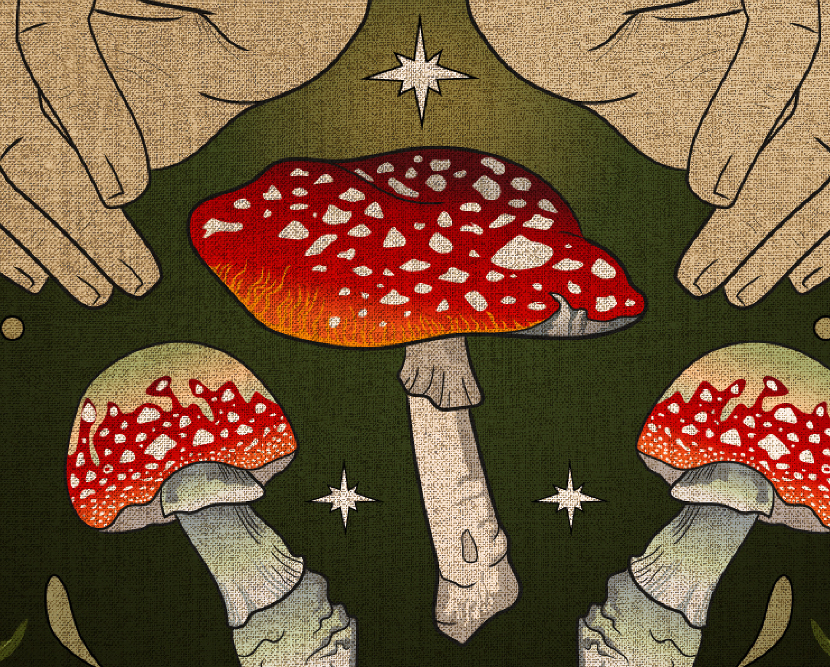Серия иллюстраций FOREST ATMOSPHERE — Изображение №6 — Иллюстрация на Dprofile