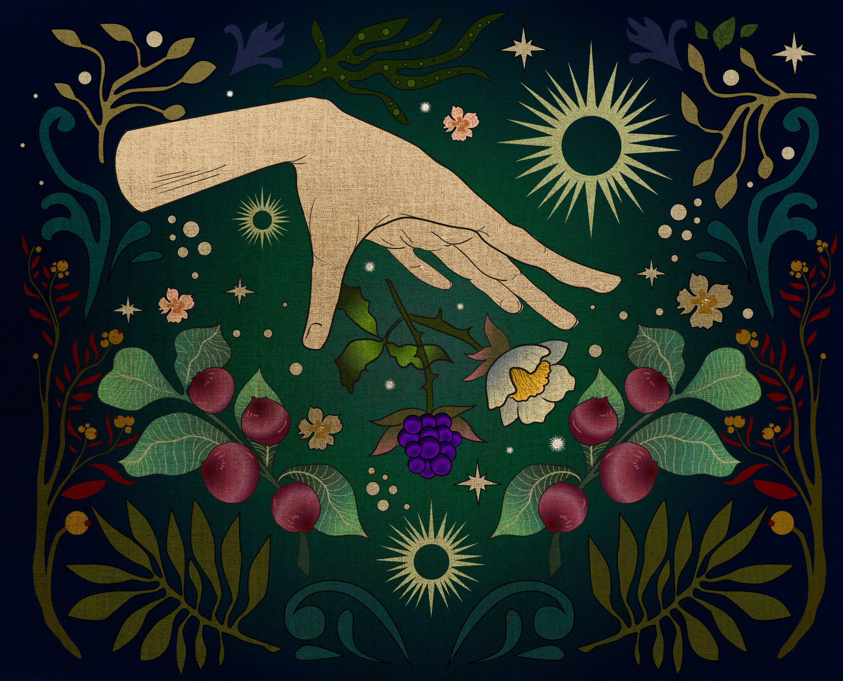 Серия иллюстраций FOREST ATMOSPHERE — Изображение №3 — Иллюстрация на Dprofile