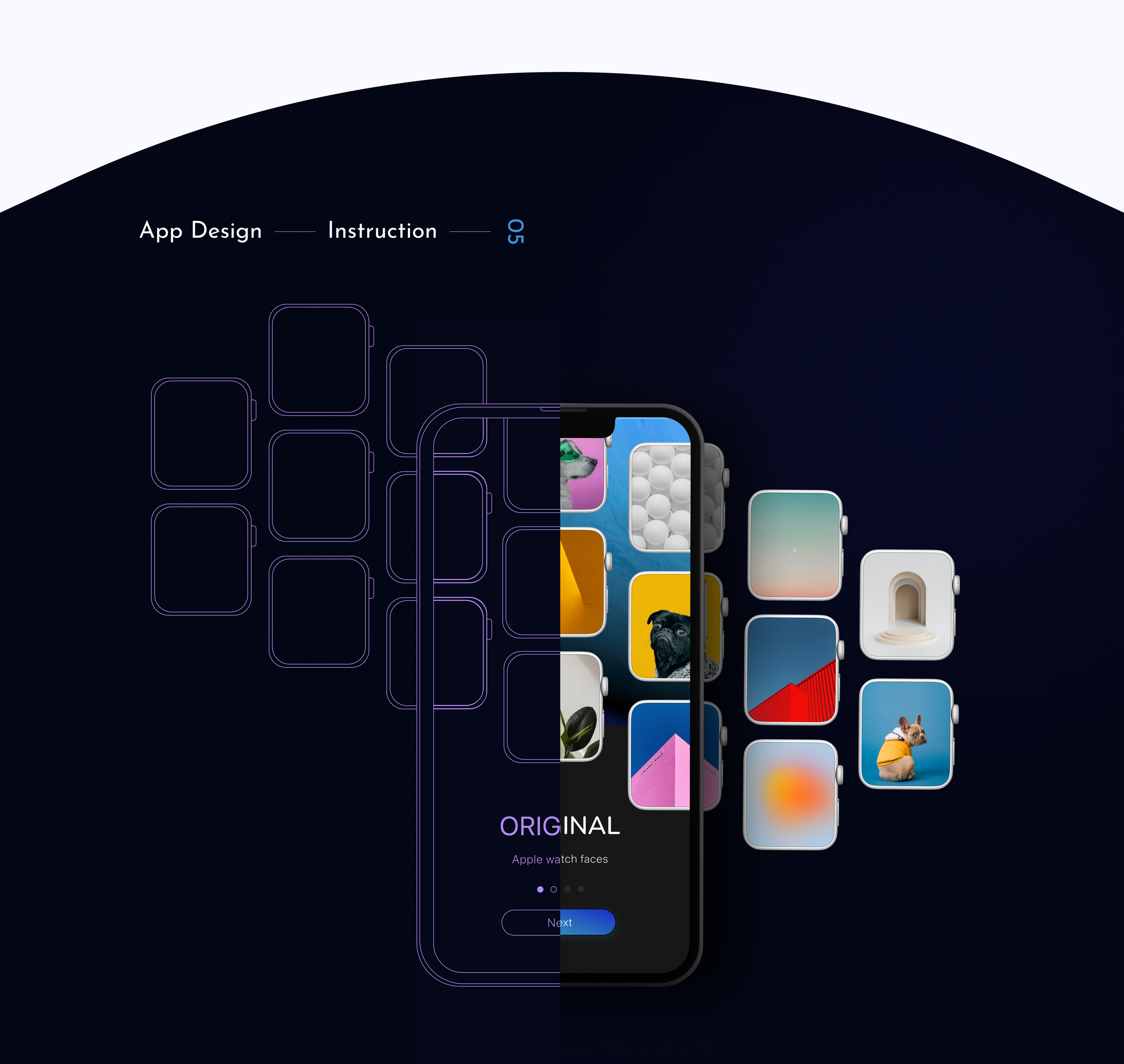 Awatch - Циферблаты для часов Apple — Изображение №6 — Интерфейсы на Dprofile