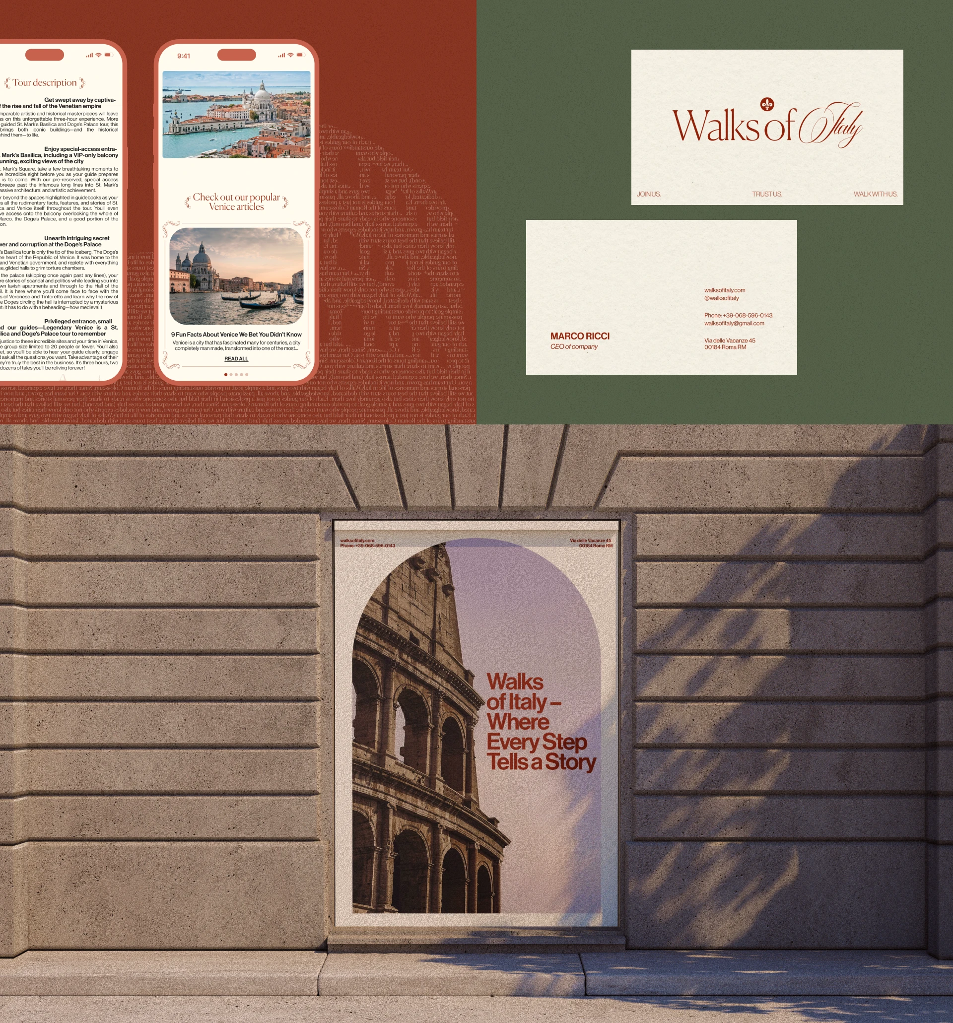 Walks of Italy | Corporate Website — Изображение №6 — Интерфейсы на Dprofile