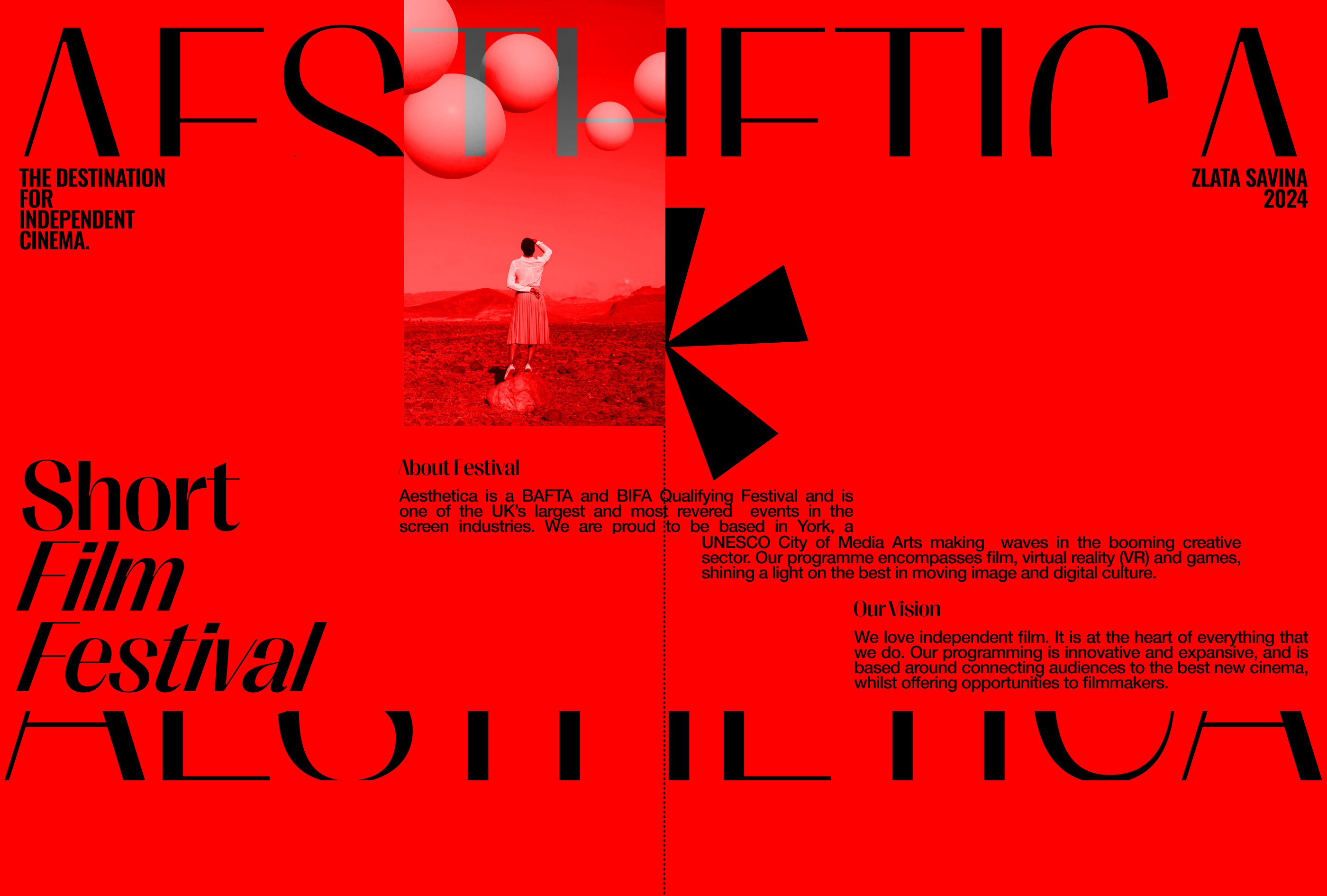 Aesthetica Film Festival | Website — Изображение №1 — Интерфейсы на Dprofile