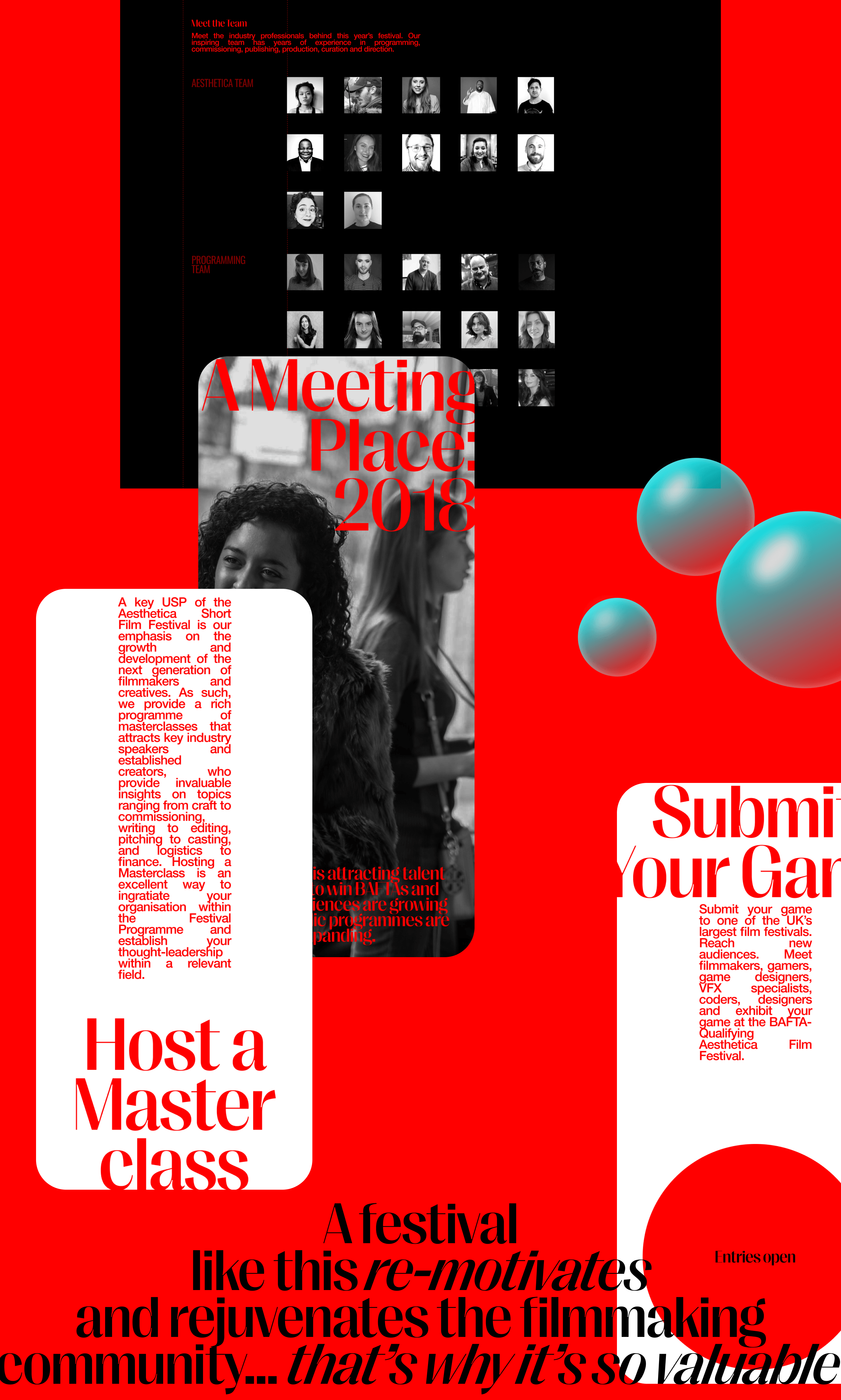 Aesthetica Film Festival | Website — Изображение №8 — Интерфейсы на Dprofile