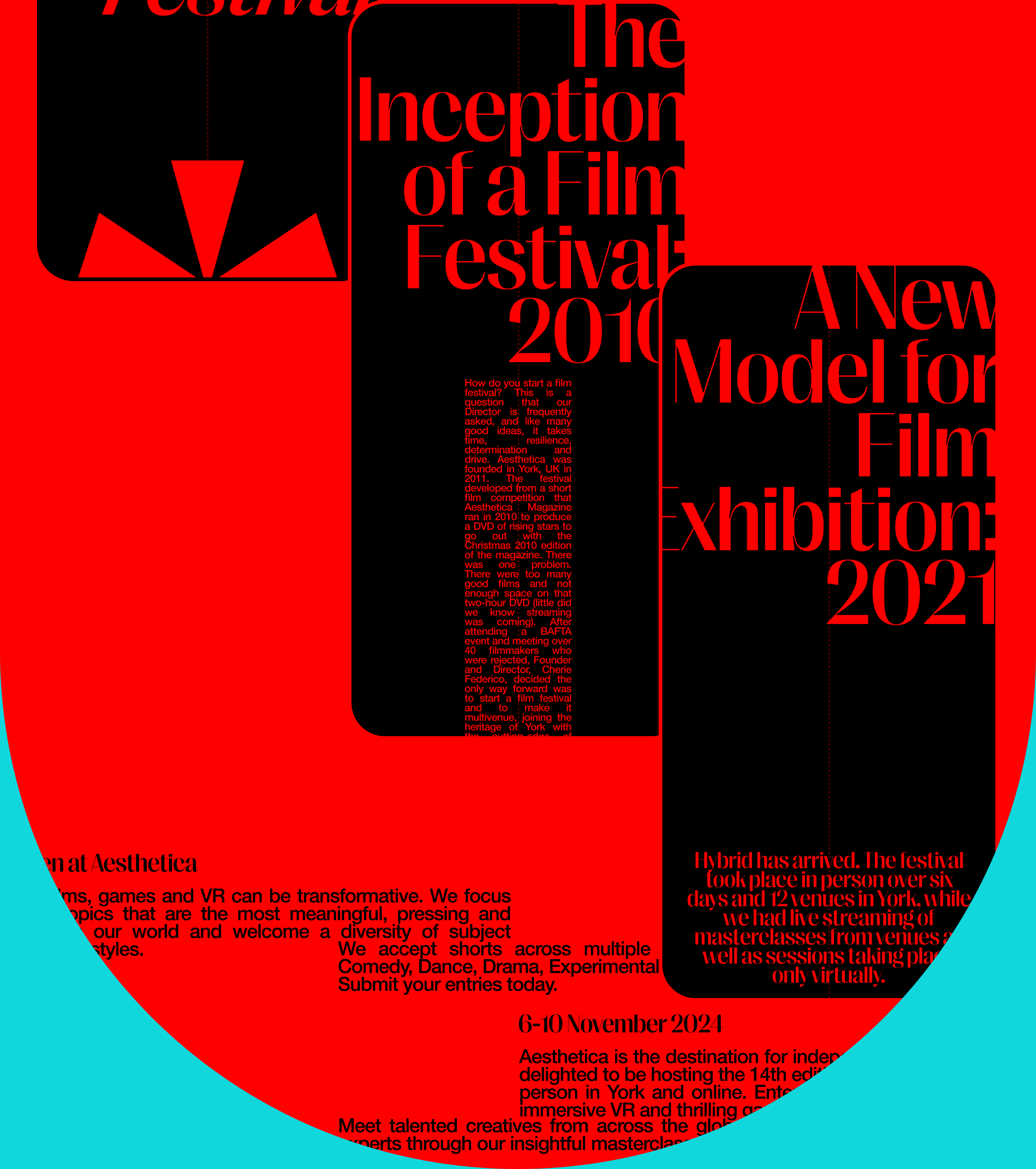 Aesthetica Film Festival | Website — Изображение №5 — Интерфейсы на Dprofile