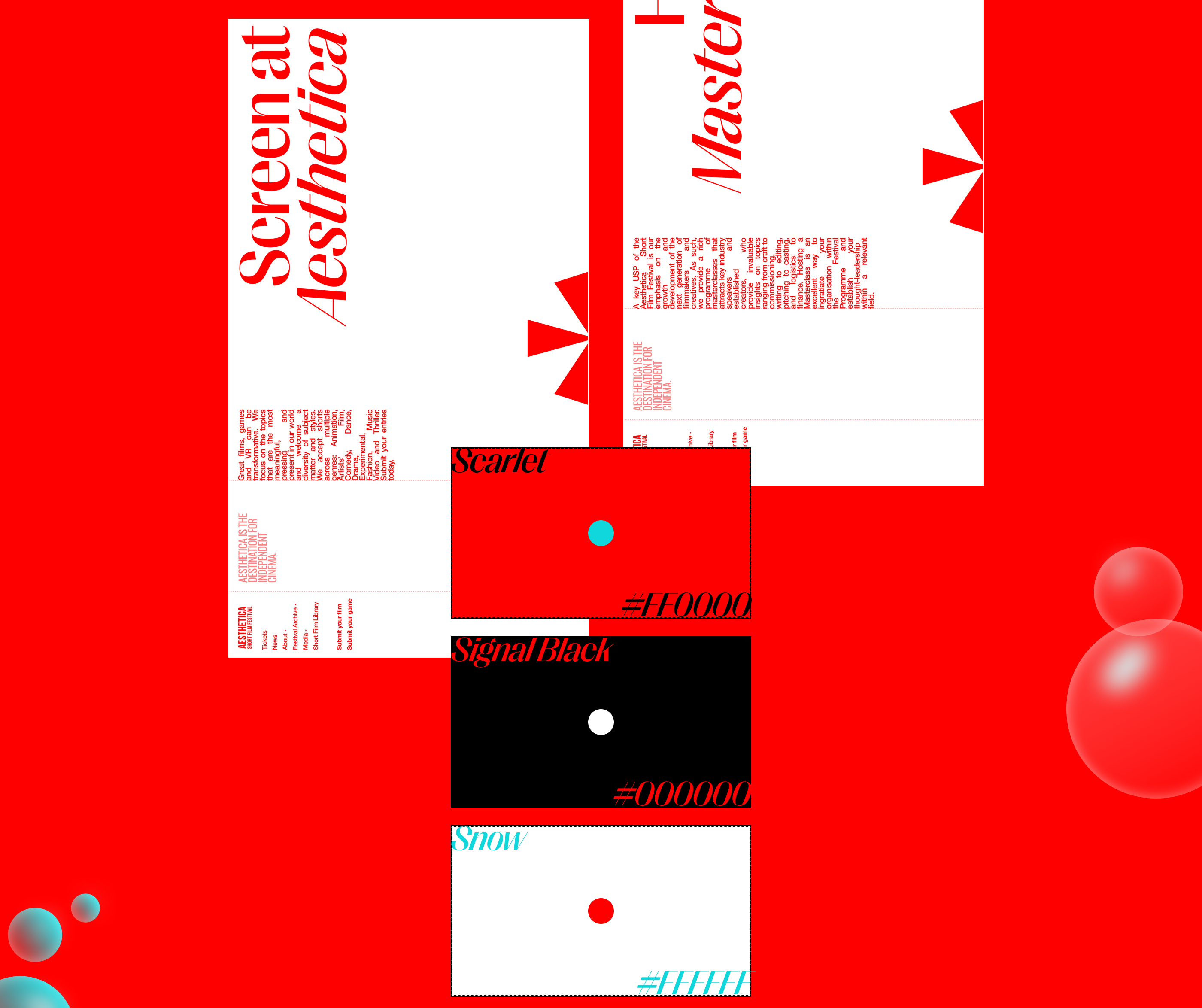 Aesthetica Film Festival | Website — Изображение №11 — Интерфейсы на Dprofile