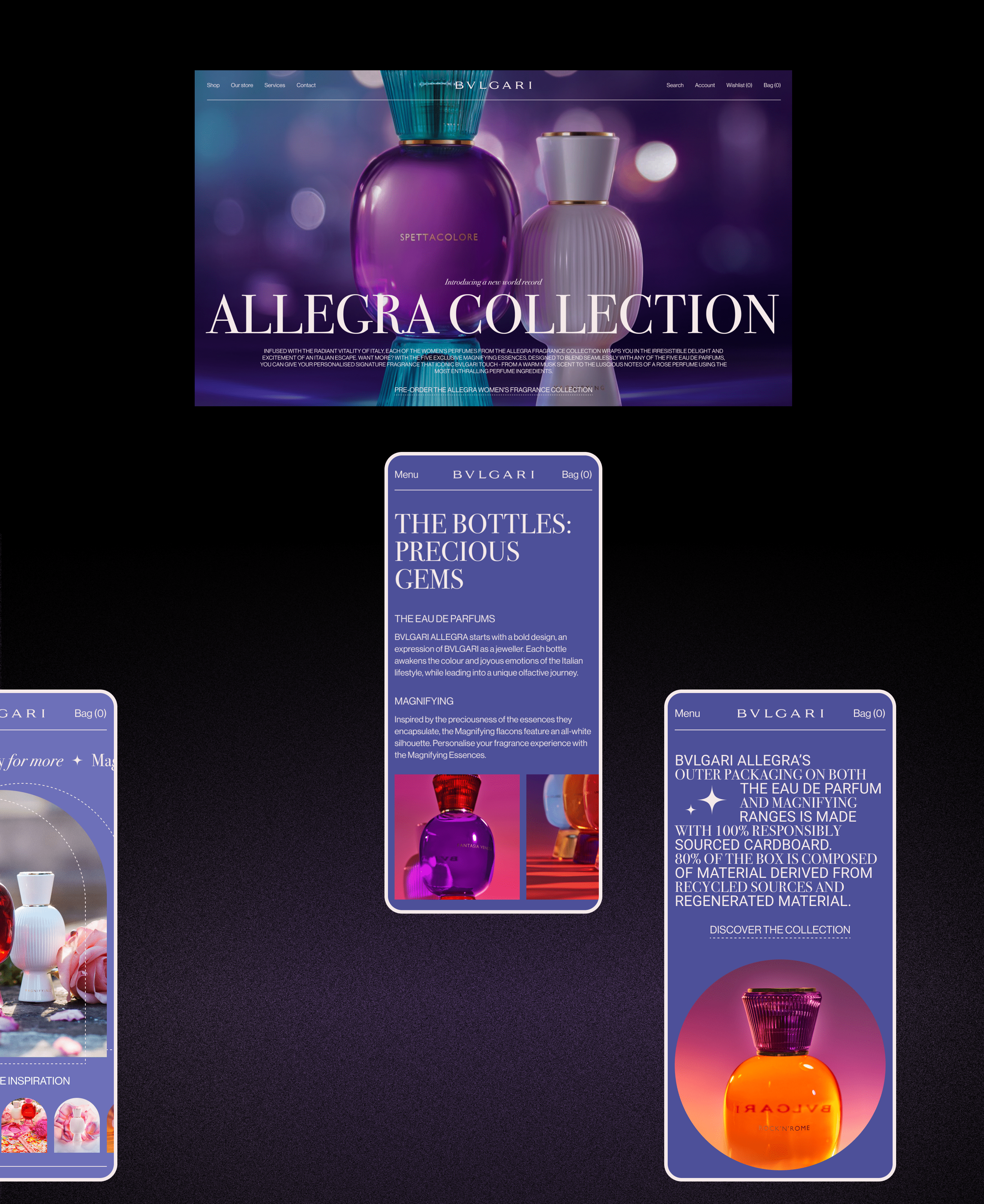 BVLGARI — Изображение №2 — Интерфейсы на Dprofile