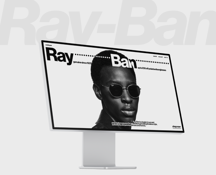 Ray-Ban |UI Concept на Dprofile