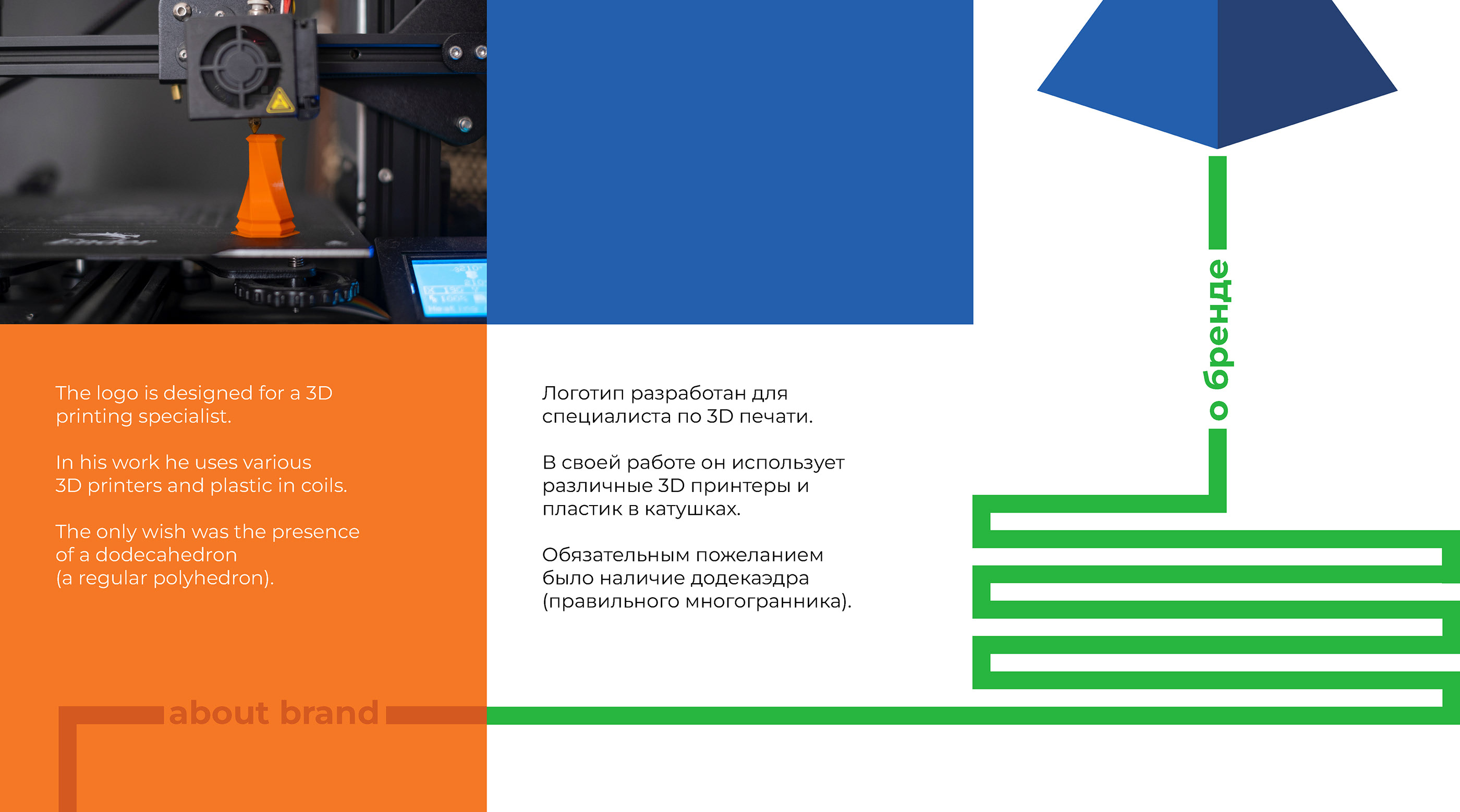 3d печать лого (3d printing logo) — Изображение №2 — Брендинг на Dprofile