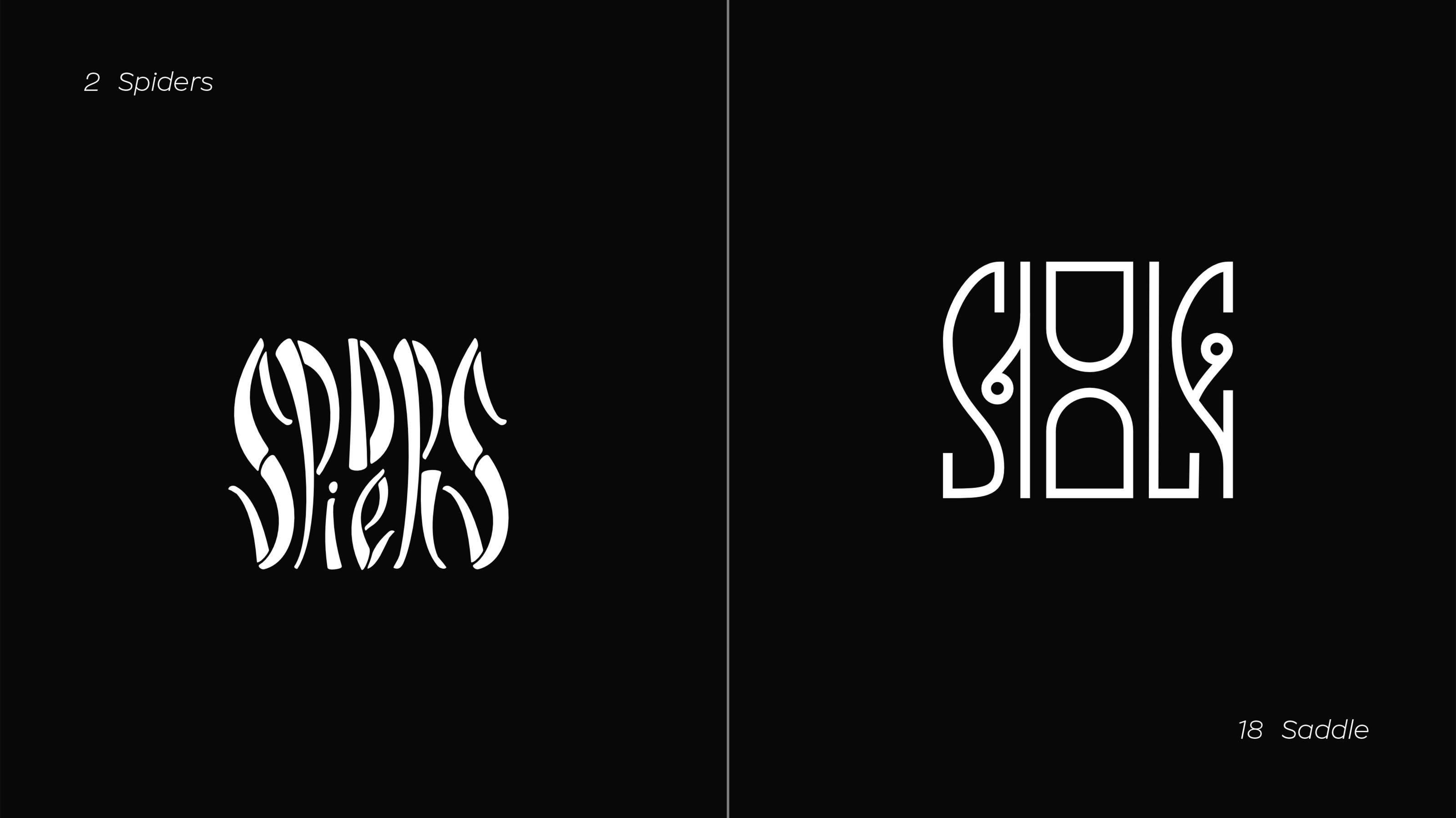 Lettering Inktober 2023 — Изображение №3 — Графика на Dprofile