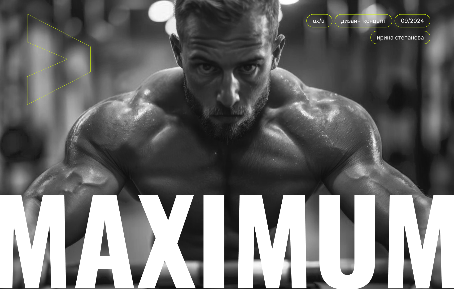 Gym: MAXIMUM — Изображение №1 — Интерфейсы на Dprofile