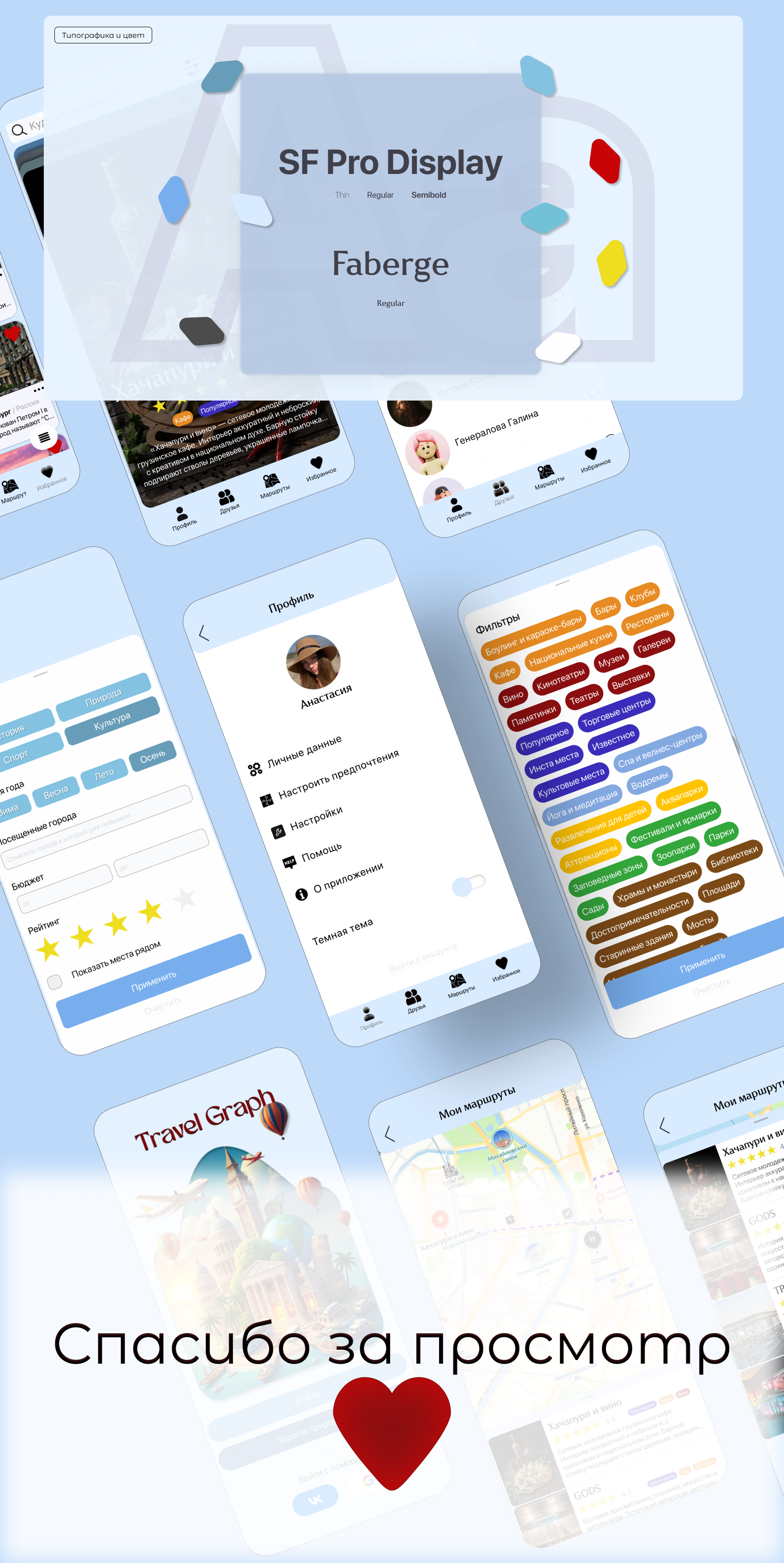 Travel Graph — Изображение №11 — Интерфейсы на Dprofile