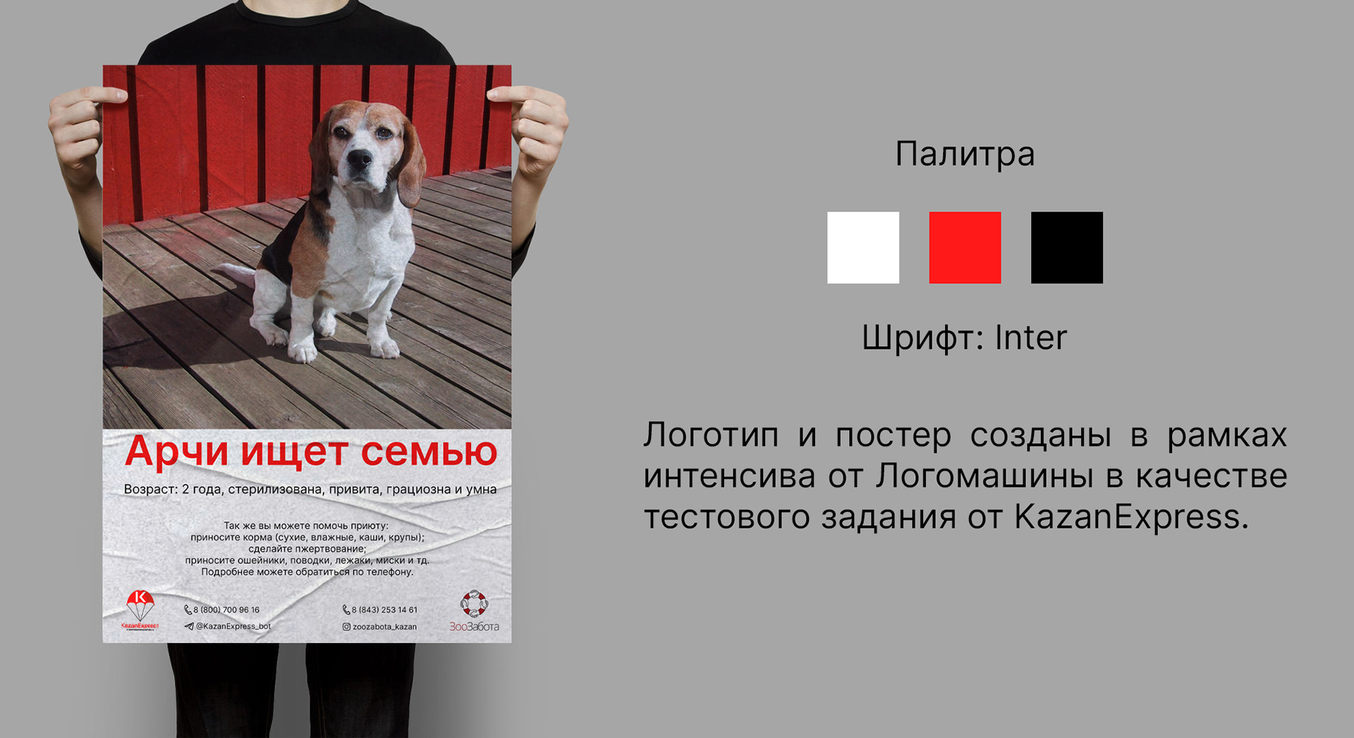 Логотип для благотворительных проектов "KazanExpress" — Изображение №6 — Брендинг, Графика на Dprofile