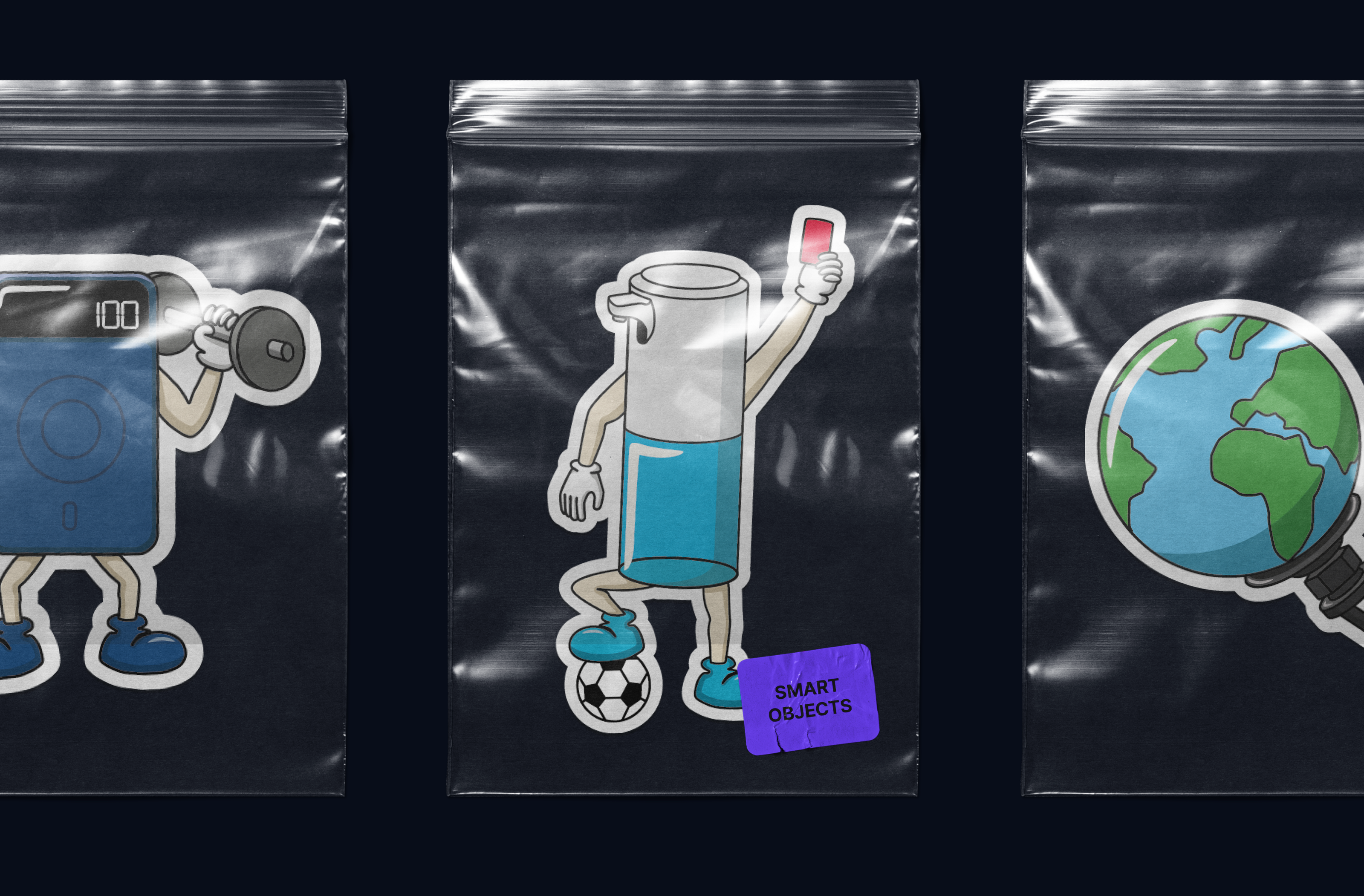 Стикеры для магазина элетротехники — Изображение №5 — Иллюстрация, Графика на Dprofile