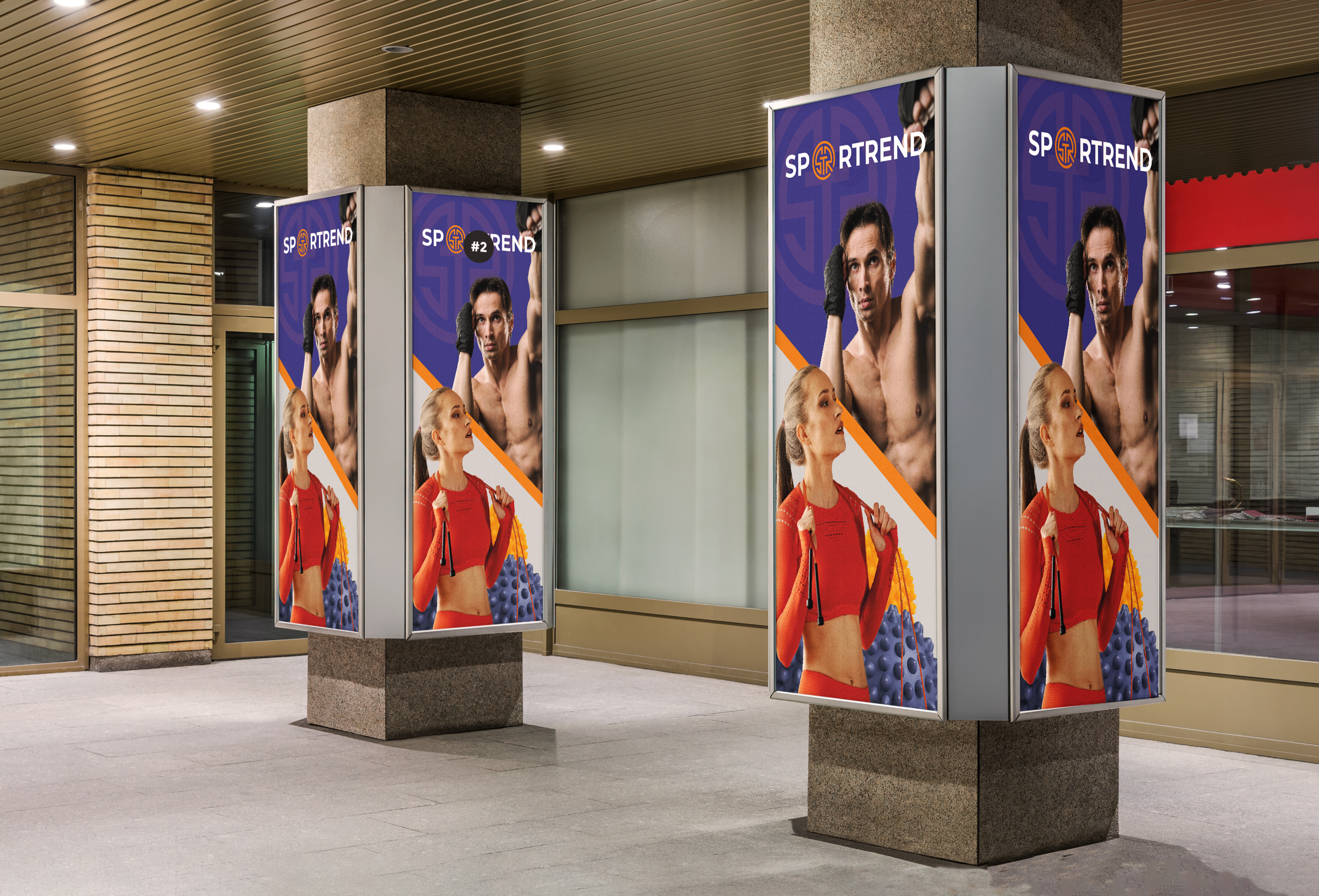 Оформление полиграфической продукции. Магазин SPORTREND — Изображение №7 — Брендинг, Графика на Dprofile