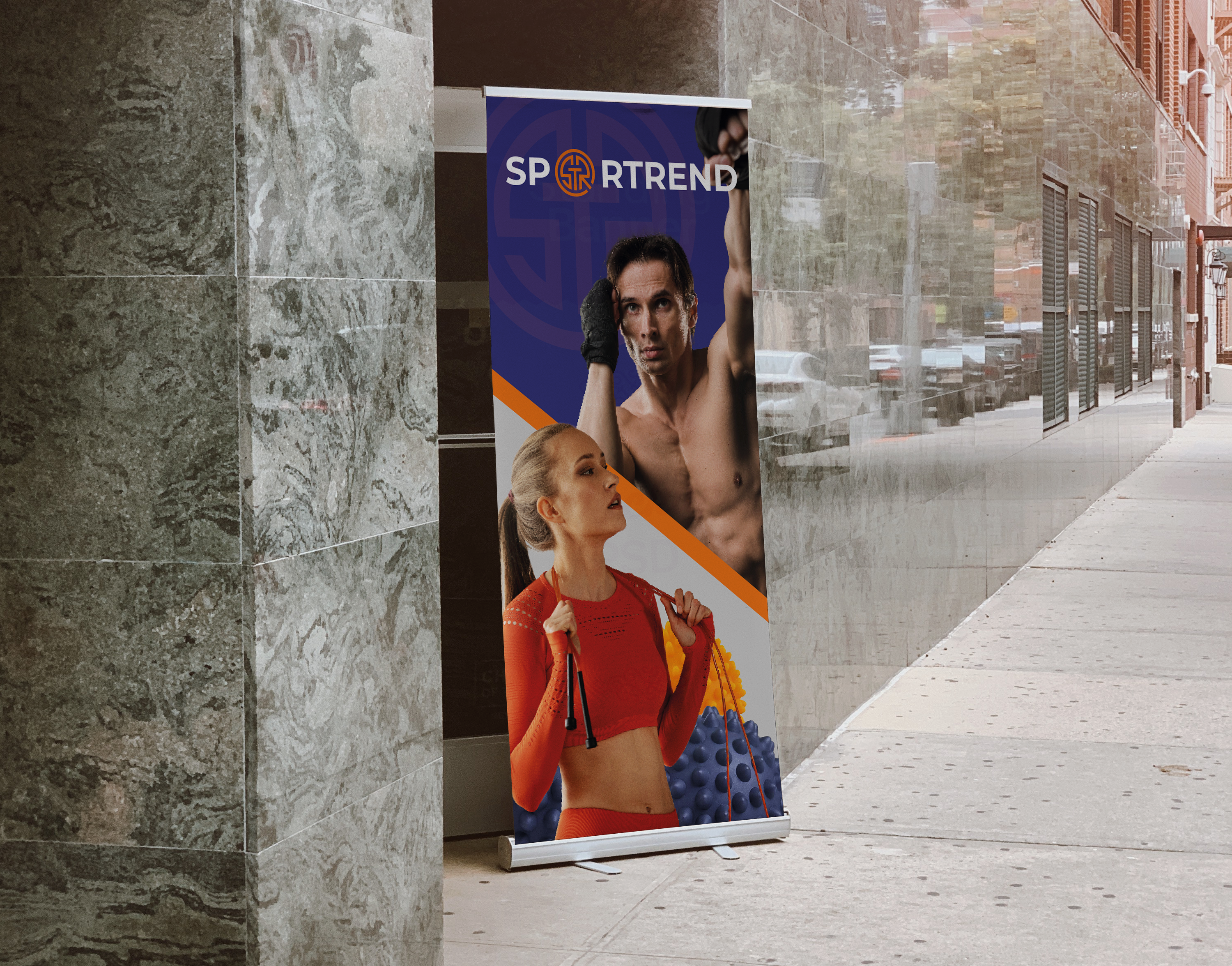 Оформление полиграфической продукции. Магазин SPORTREND — Изображение №6 — Брендинг, Графика на Dprofile