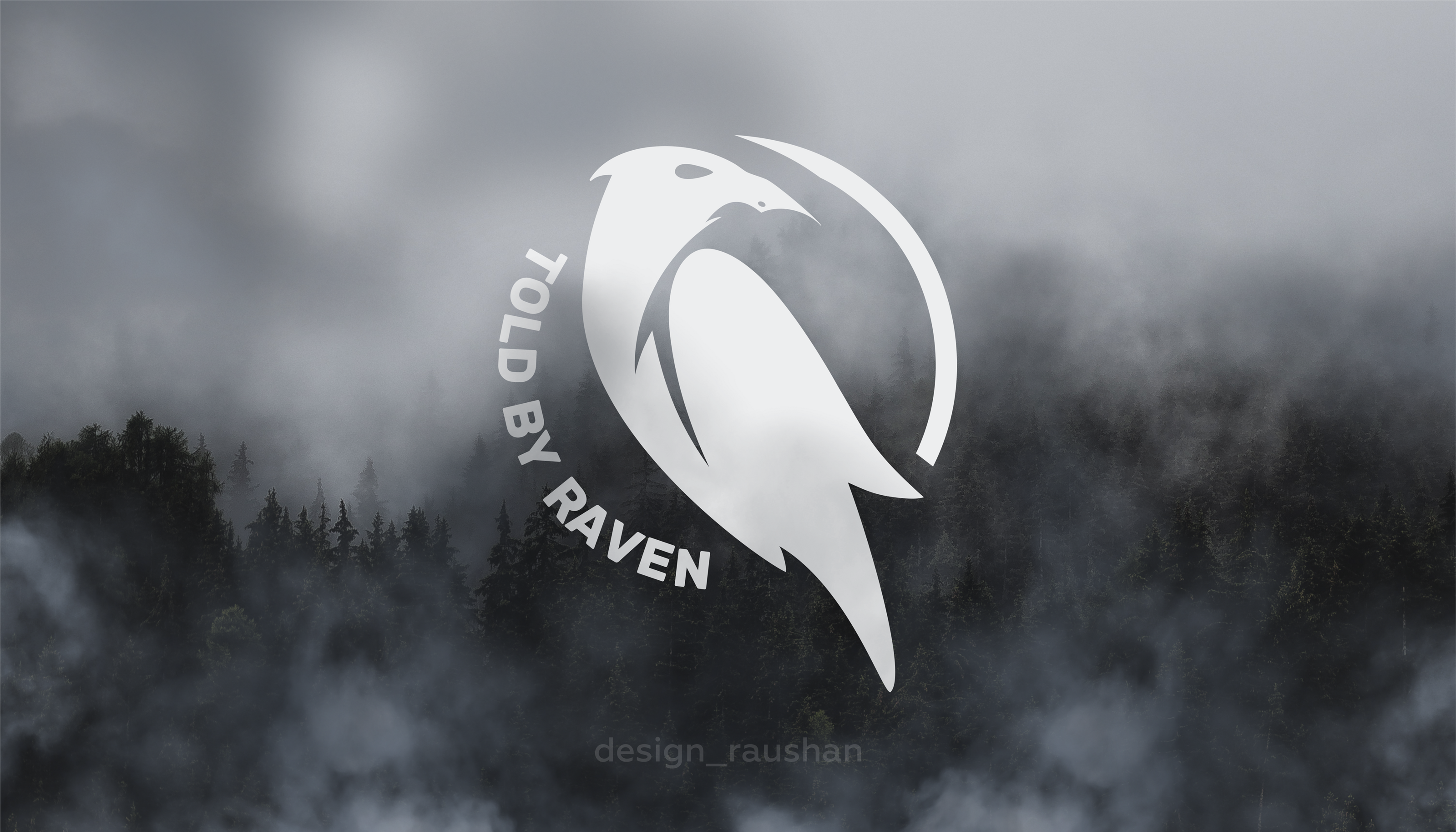 Логотип для YouTube канала "Told by Raven" — Изображение №1 — Брендинг на Dprofile