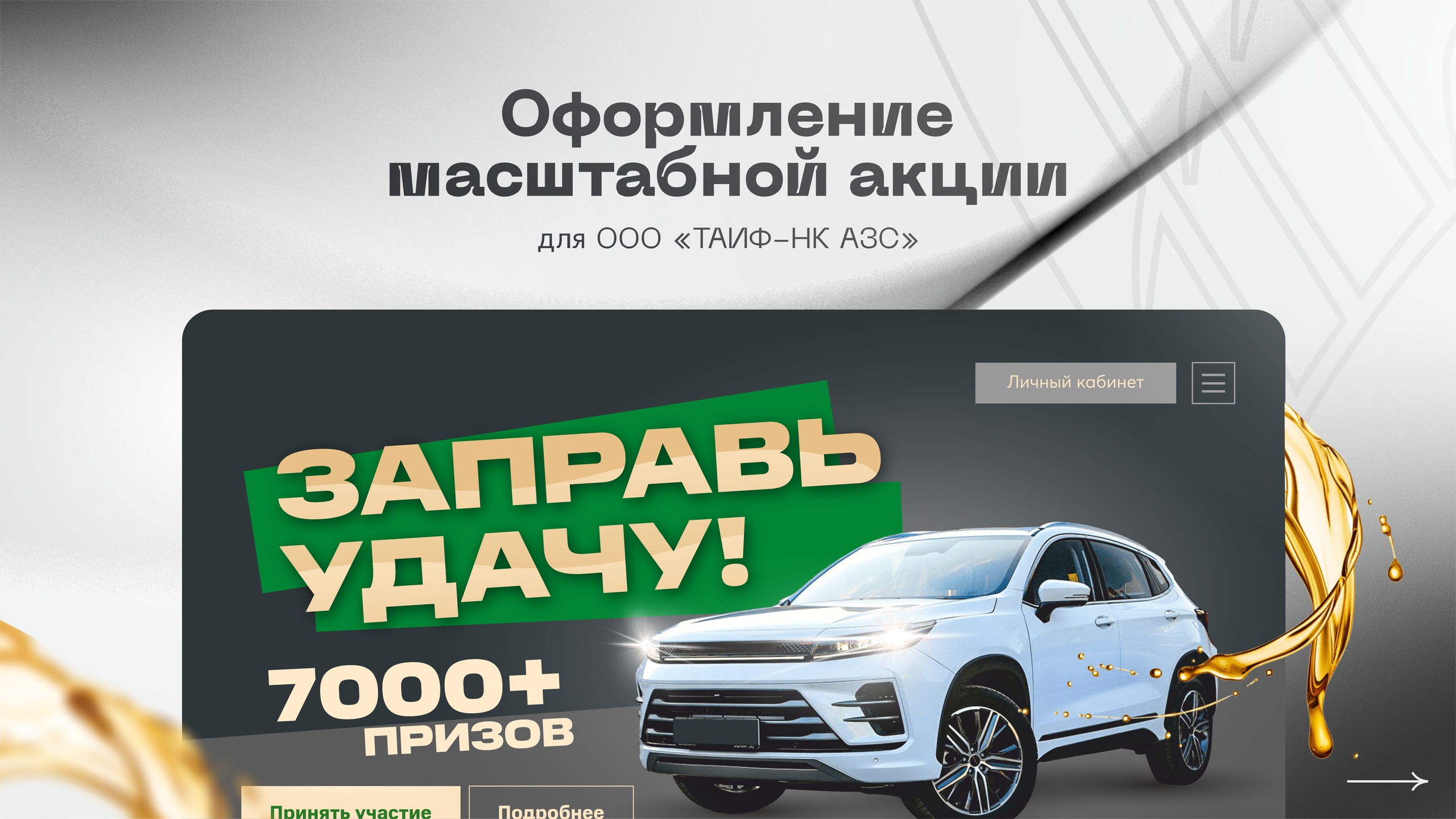 Дизайн акции для ООО "ТАИФ-НК АЗС" — Изображение №1 — Брендинг, Маркетинг на Dprofile
