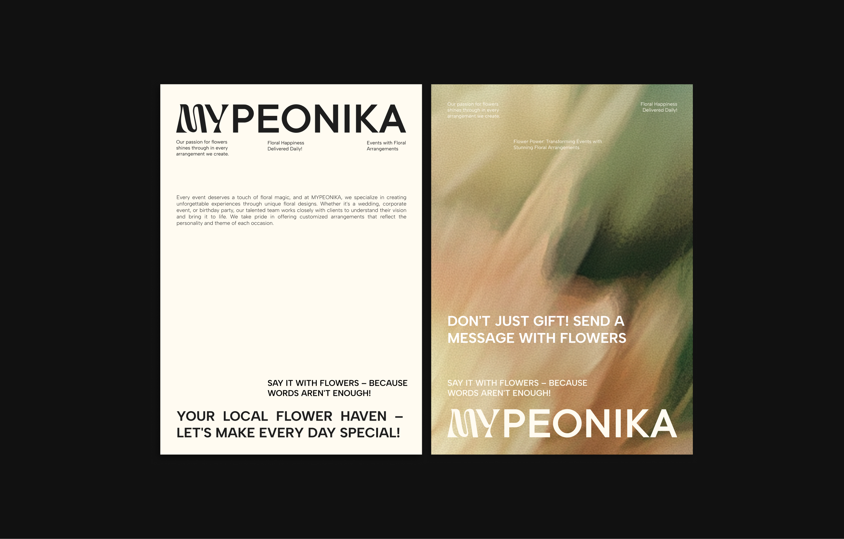 FLOWERS / BRAND IDENTITY / ФИРМЕННЫЙ СТИЛЬ / ЦВЕТЫ — Изображение №6 — Брендинг, Графика на Dprofile