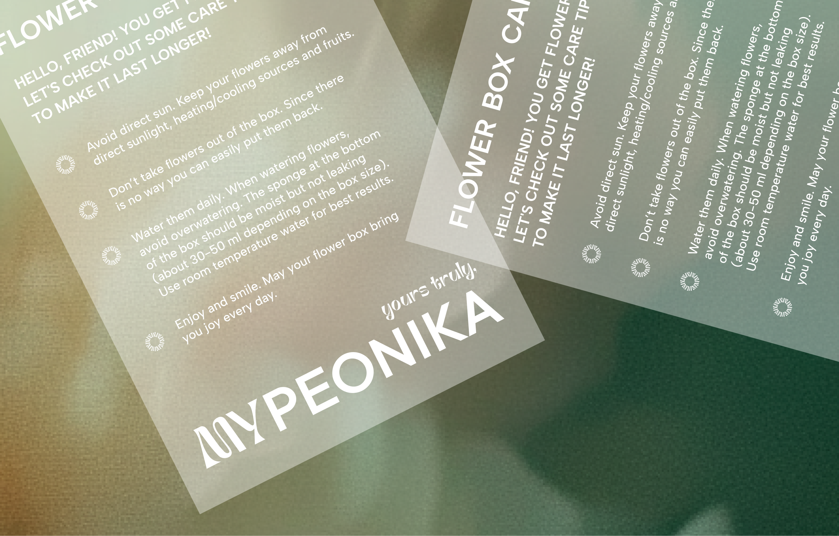 FLOWERS / BRAND IDENTITY / ФИРМЕННЫЙ СТИЛЬ / ЦВЕТЫ — Изображение №7 — Брендинг, Графика на Dprofile